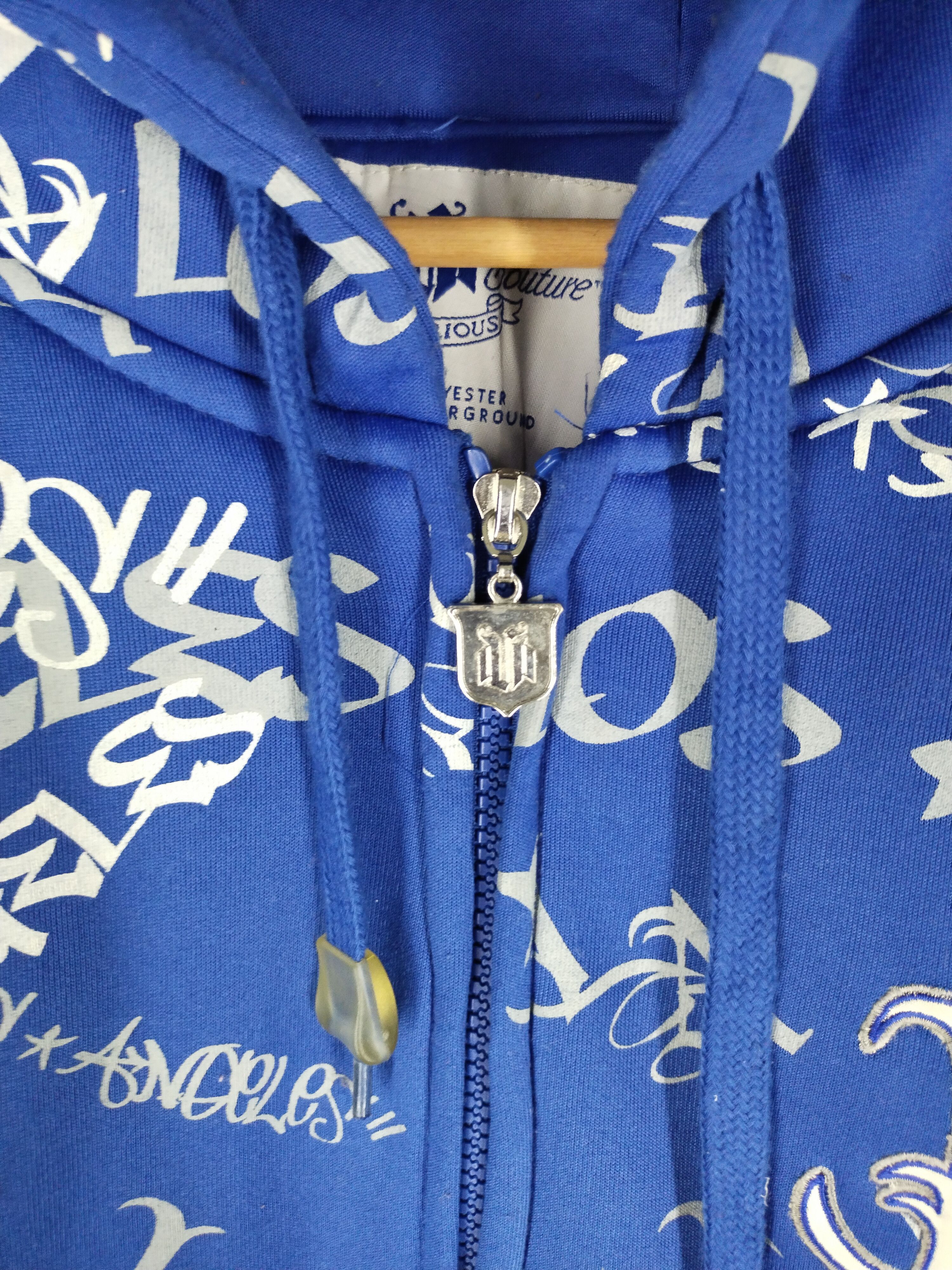 Urban Outfitters VINTAGE FULLPRINT LOS ANGELES ZIPPER HOODIE Size US XL / EU 56 / 4 - 12 Thumbnail