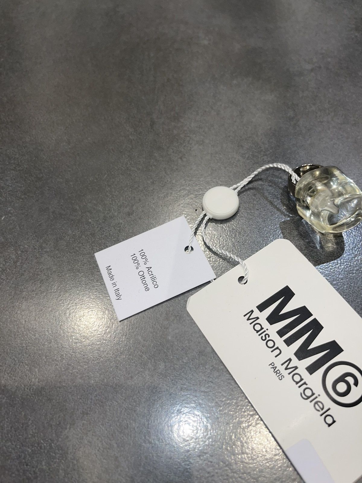 Maison Margiela DSWT! Maison Margiela Big Chrystal Ring Size ONE SIZE - 8 Thumbnail