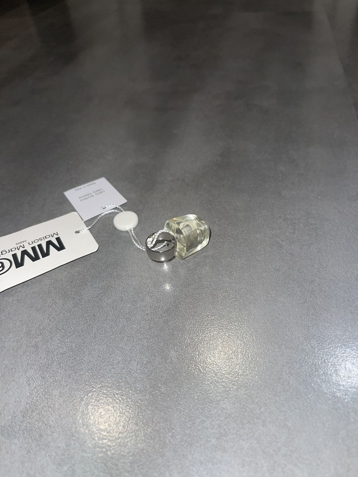 Maison Margiela DSWT! Maison Margiela Big Chrystal Ring Size ONE SIZE - 3 Thumbnail