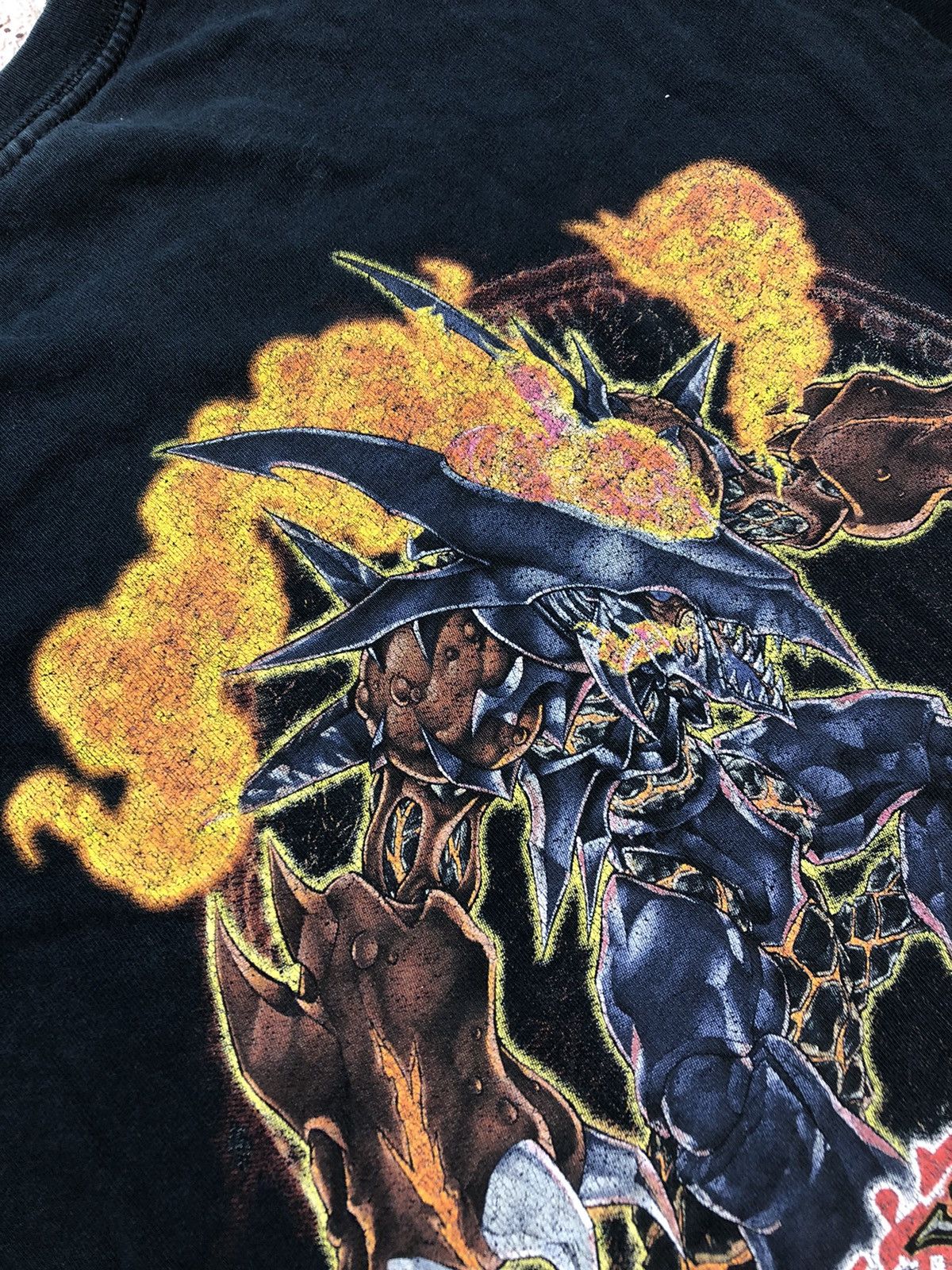 Anime × Vintage RARE! Yu-Gi-Oh (Kazuki Takahashi) Force of the Breaker tee Size US M / EU 48-50 / 2 - 10 Thumbnail