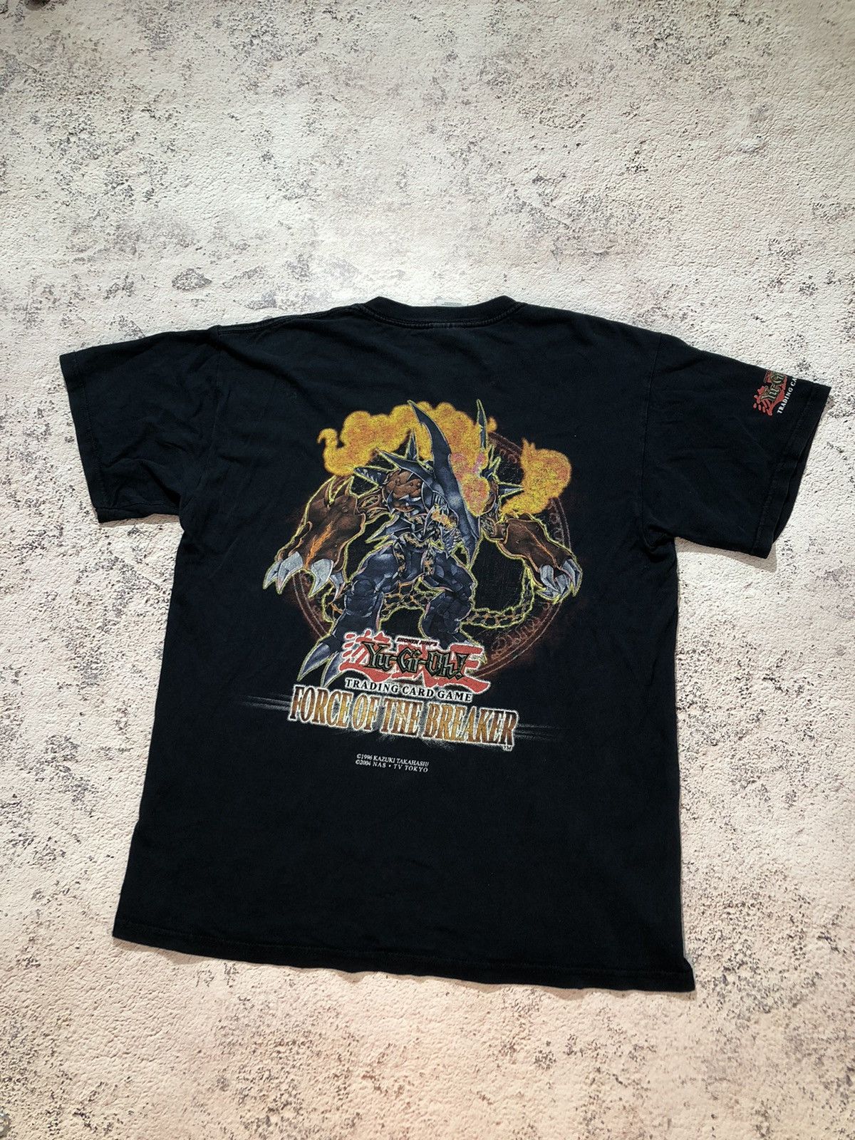 Anime × Vintage RARE! Yu-Gi-Oh (Kazuki Takahashi) Force of the Breaker tee Size US M / EU 48-50 / 2 - 7 Thumbnail