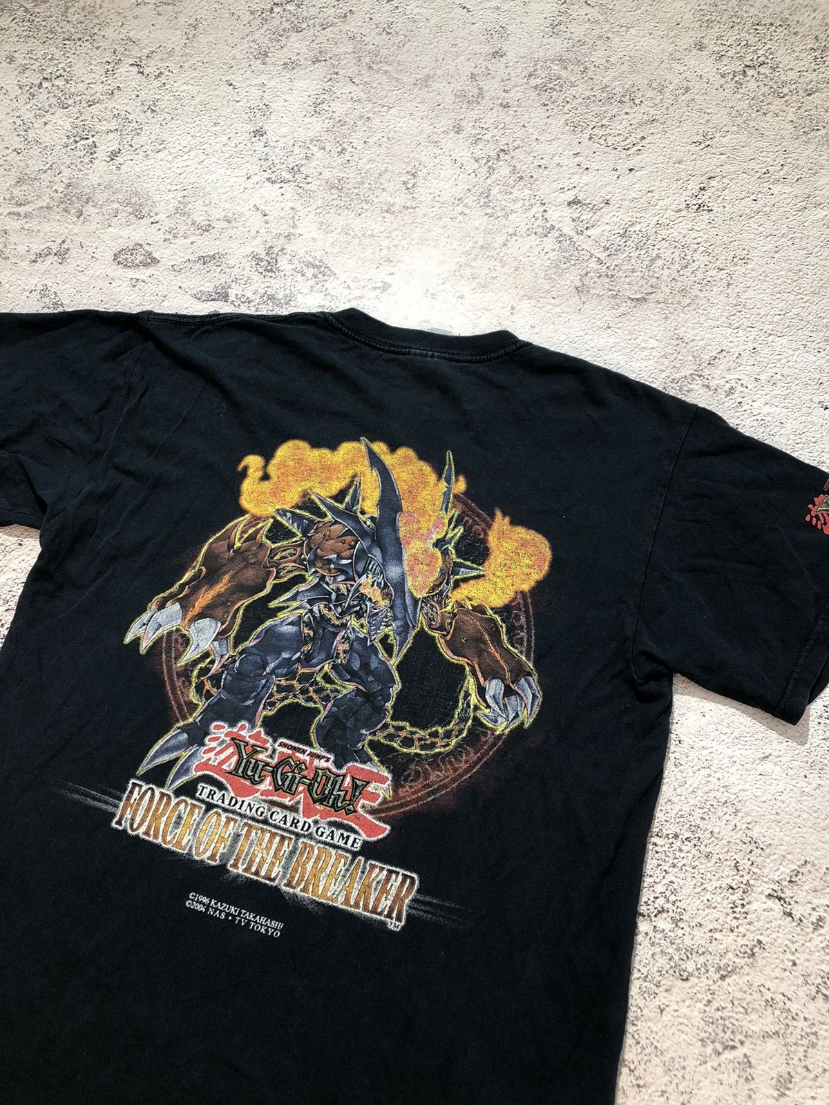 Anime × Vintage RARE! Yu-Gi-Oh (Kazuki Takahashi) Force of the Breaker tee Size US M / EU 48-50 / 2 - 1 Thumbnail