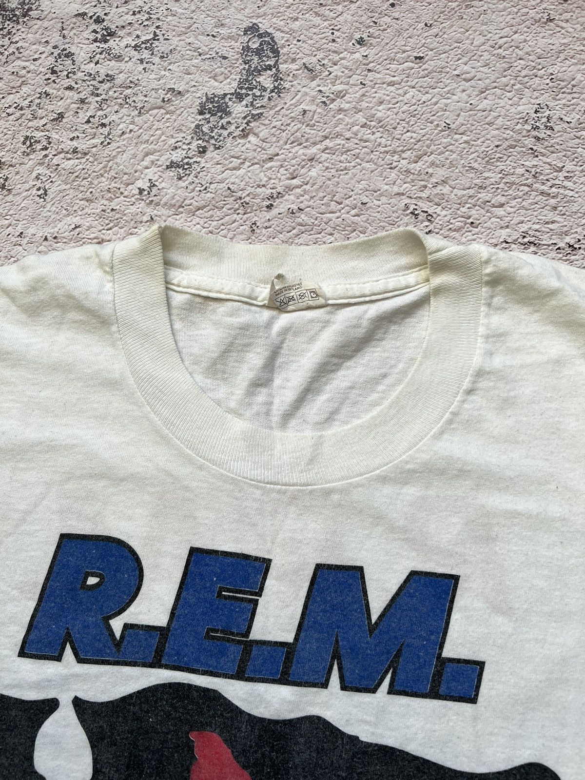 Band Tees × R.E.M. RARE❗️R.E.M 1995 Monster Tour Vintage Tee Size US XL / EU 56 / 4 - 3 Thumbnail