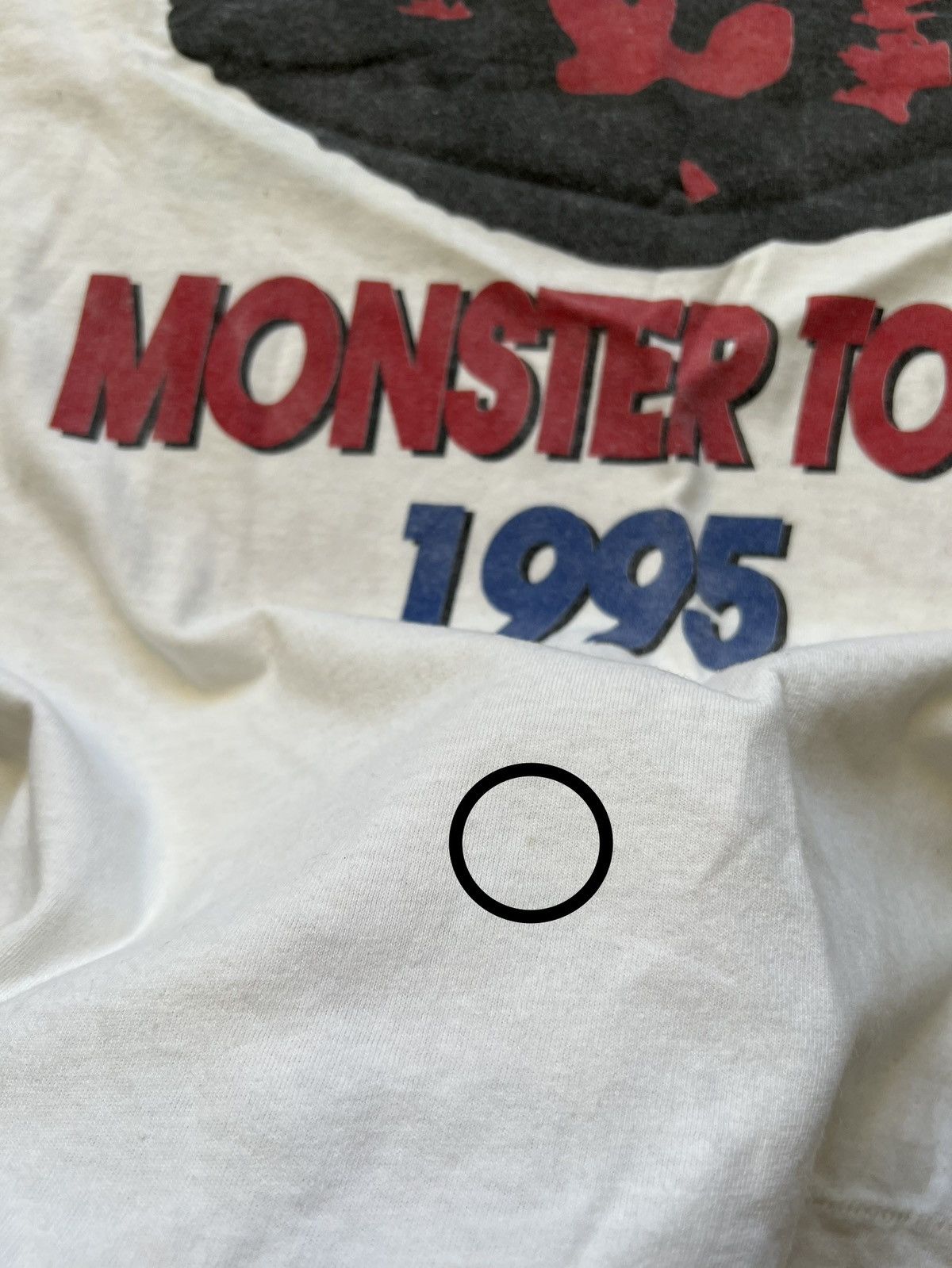 Band Tees × R.E.M. RARE❗️R.E.M 1995 Monster Tour Vintage Tee Size US XL / EU 56 / 4 - 6 Thumbnail