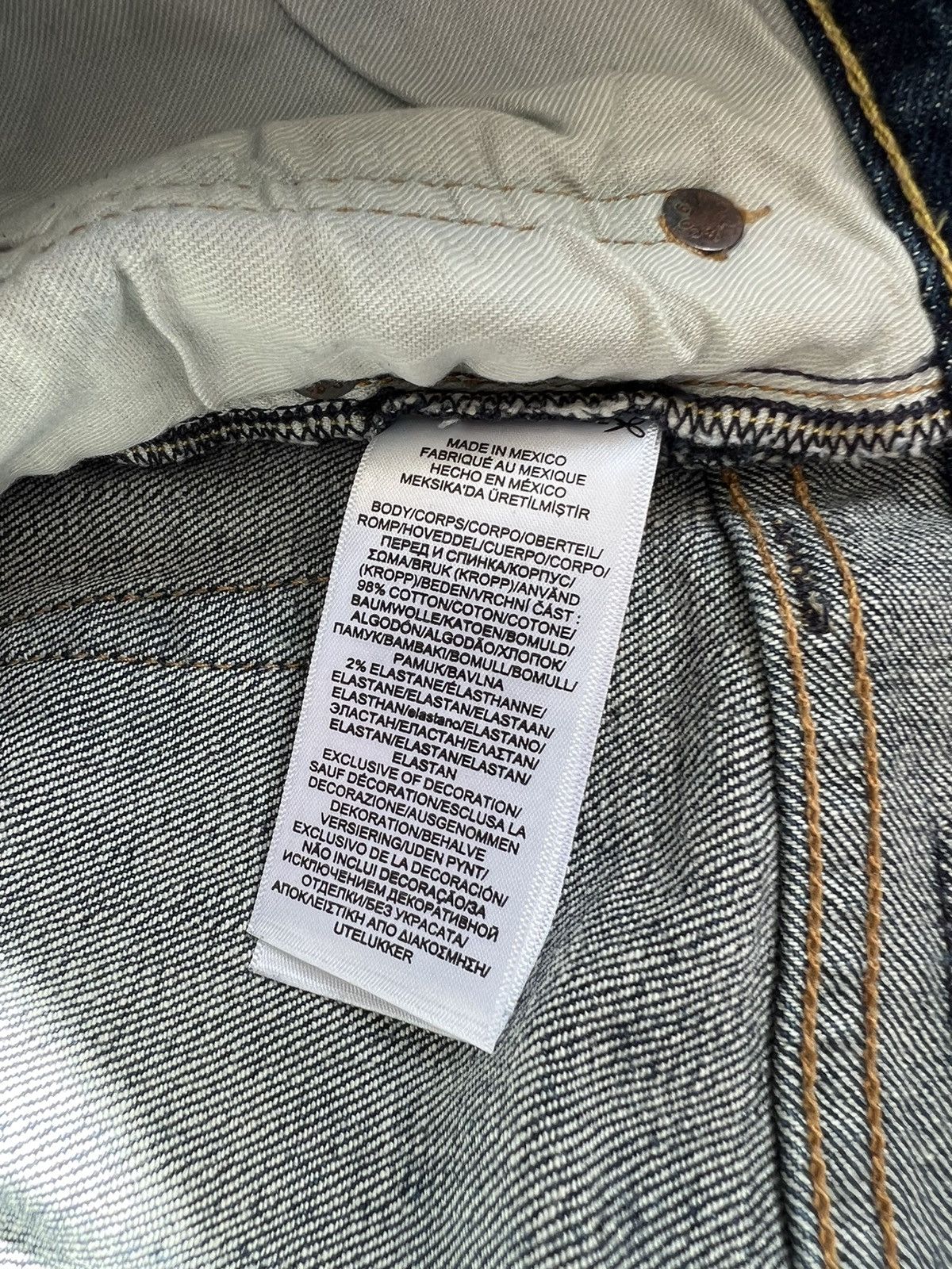 Polo Ralph Lauren × RRL Ralph Lauren × Vintage Vintage Polo Ralph Lauren Jeans Denim Pants Size US 35 - 15 Thumbnail