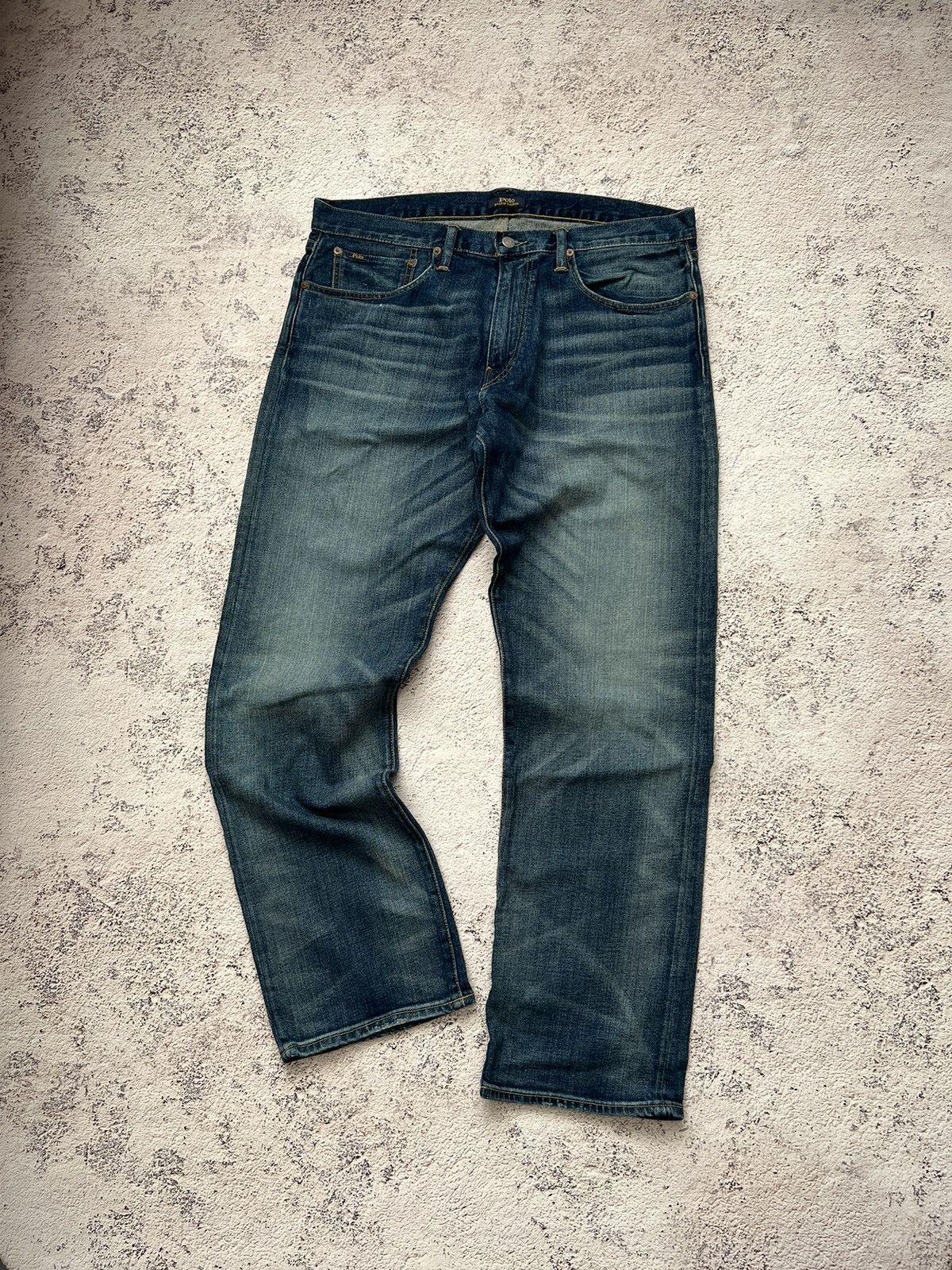 Polo Ralph Lauren × RRL Ralph Lauren × Vintage Vintage Polo Ralph Lauren Jeans Denim Pants Size US 35 - 5 Thumbnail