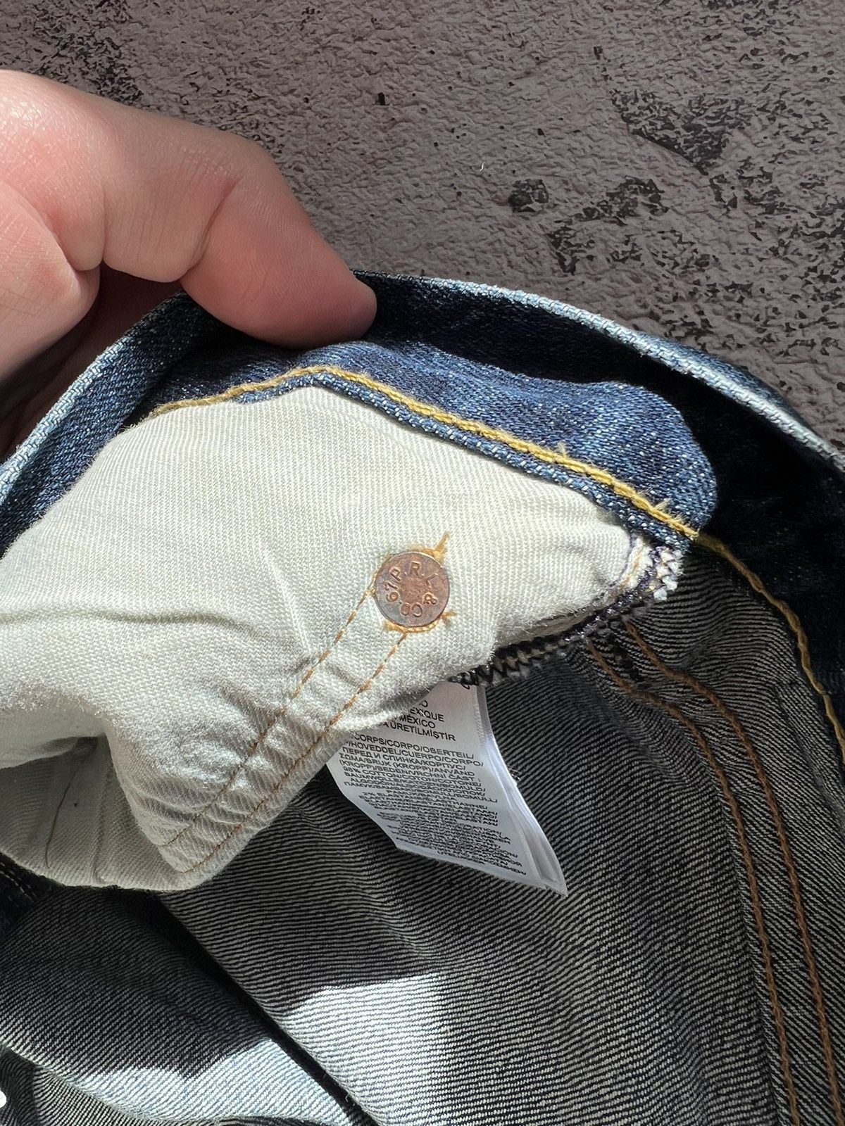 Polo Ralph Lauren × RRL Ralph Lauren × Vintage Vintage Polo Ralph Lauren Jeans Denim Pants Size US 35 - 8 Thumbnail
