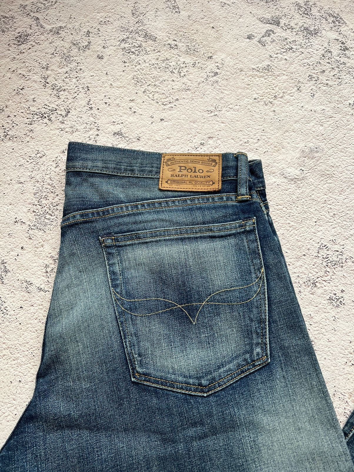 Polo Ralph Lauren × RRL Ralph Lauren × Vintage Vintage Polo Ralph Lauren Jeans Denim Pants Size US 35 - 1 Thumbnail