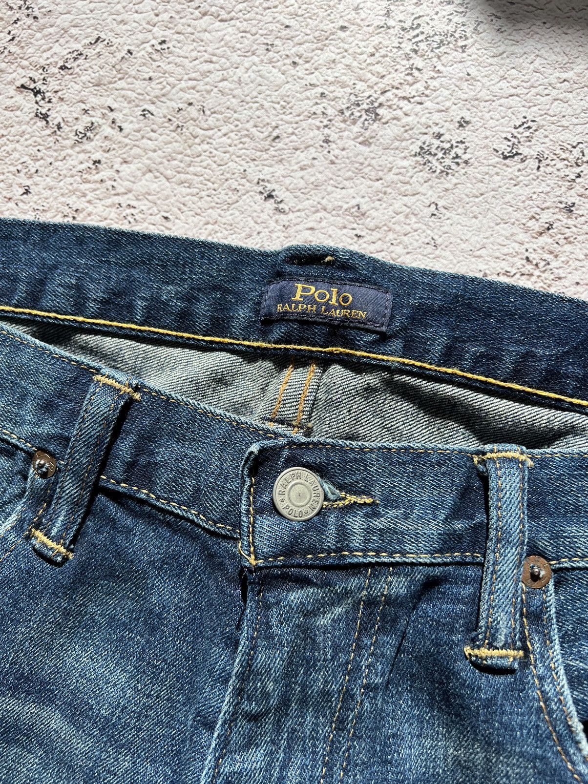 Polo Ralph Lauren × RRL Ralph Lauren × Vintage Vintage Polo Ralph Lauren Jeans Denim Pants Size US 35 - 13 Thumbnail
