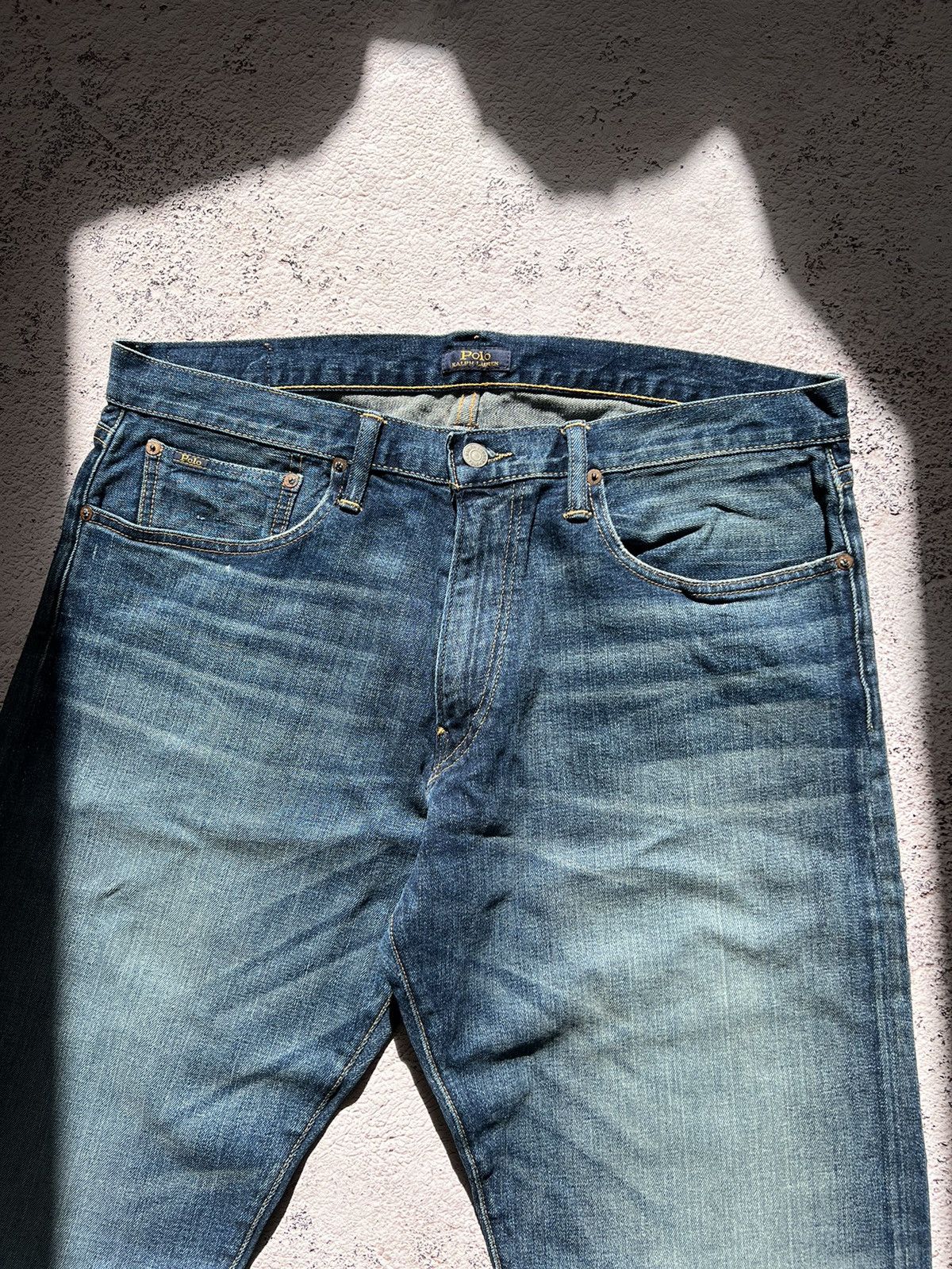Polo Ralph Lauren × RRL Ralph Lauren × Vintage Vintage Polo Ralph Lauren Jeans Denim Pants Size US 35 - 12 Thumbnail