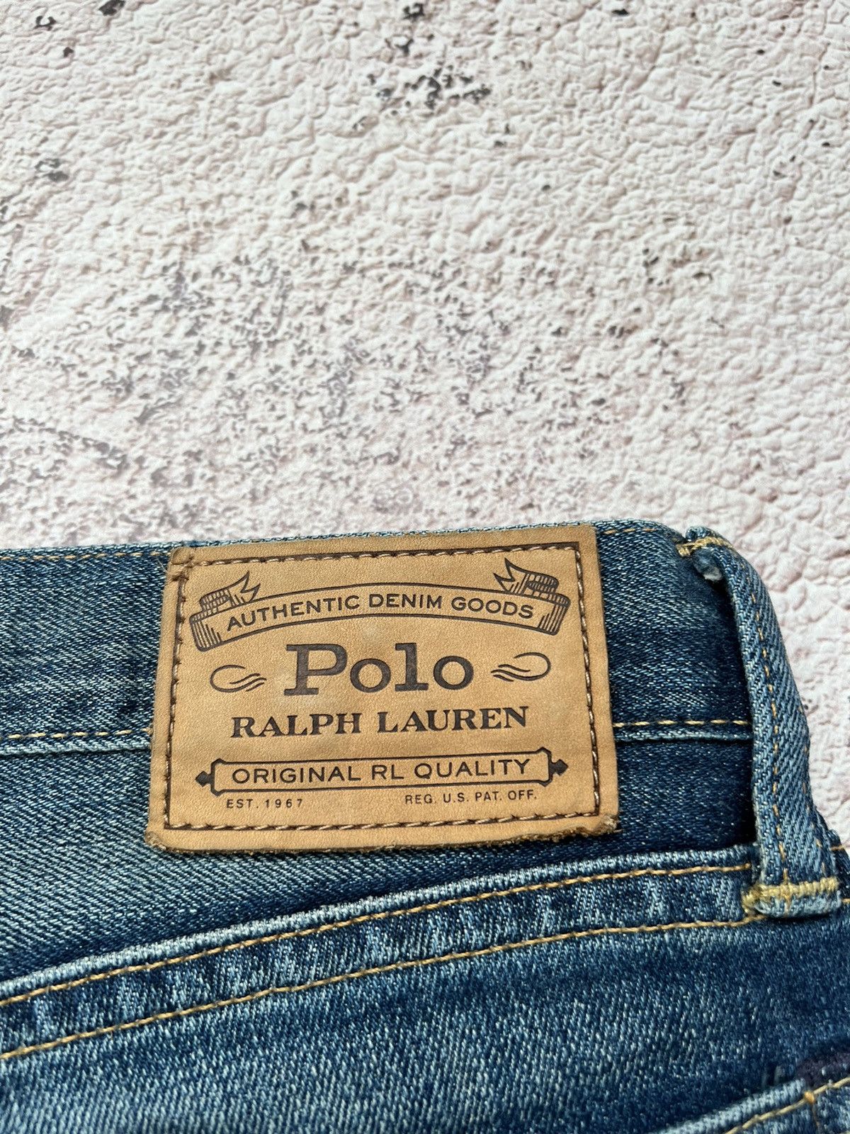 Polo Ralph Lauren × RRL Ralph Lauren × Vintage Vintage Polo Ralph Lauren Jeans Denim Pants Size US 35 - 4 Thumbnail