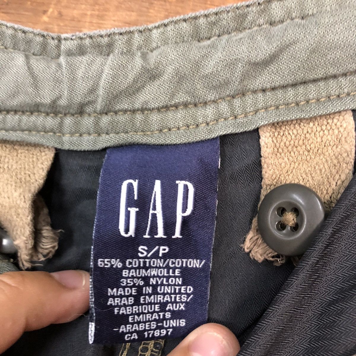 Gap Japanese Branded Gap Blue Baggy Casual Pants #A059 Size US 30 / EU 46 - 9 Thumbnail