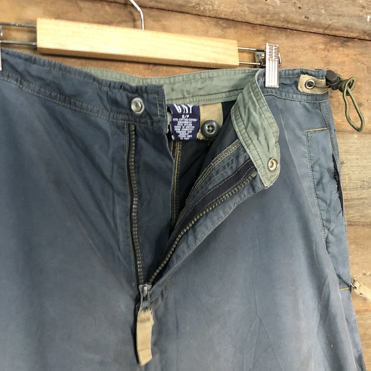 Gap Japanese Branded Gap Blue Baggy Casual Pants #A059 Size US 30 / EU 46 - 5 Thumbnail