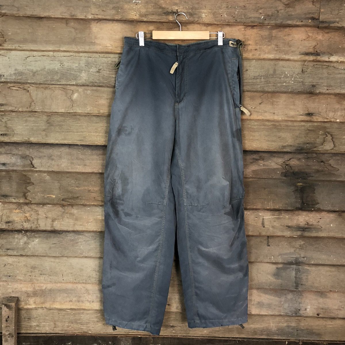 Gap Japanese Branded Gap Blue Baggy Casual Pants #A059 Size US 30 / EU 46 - 1 Thumbnail
