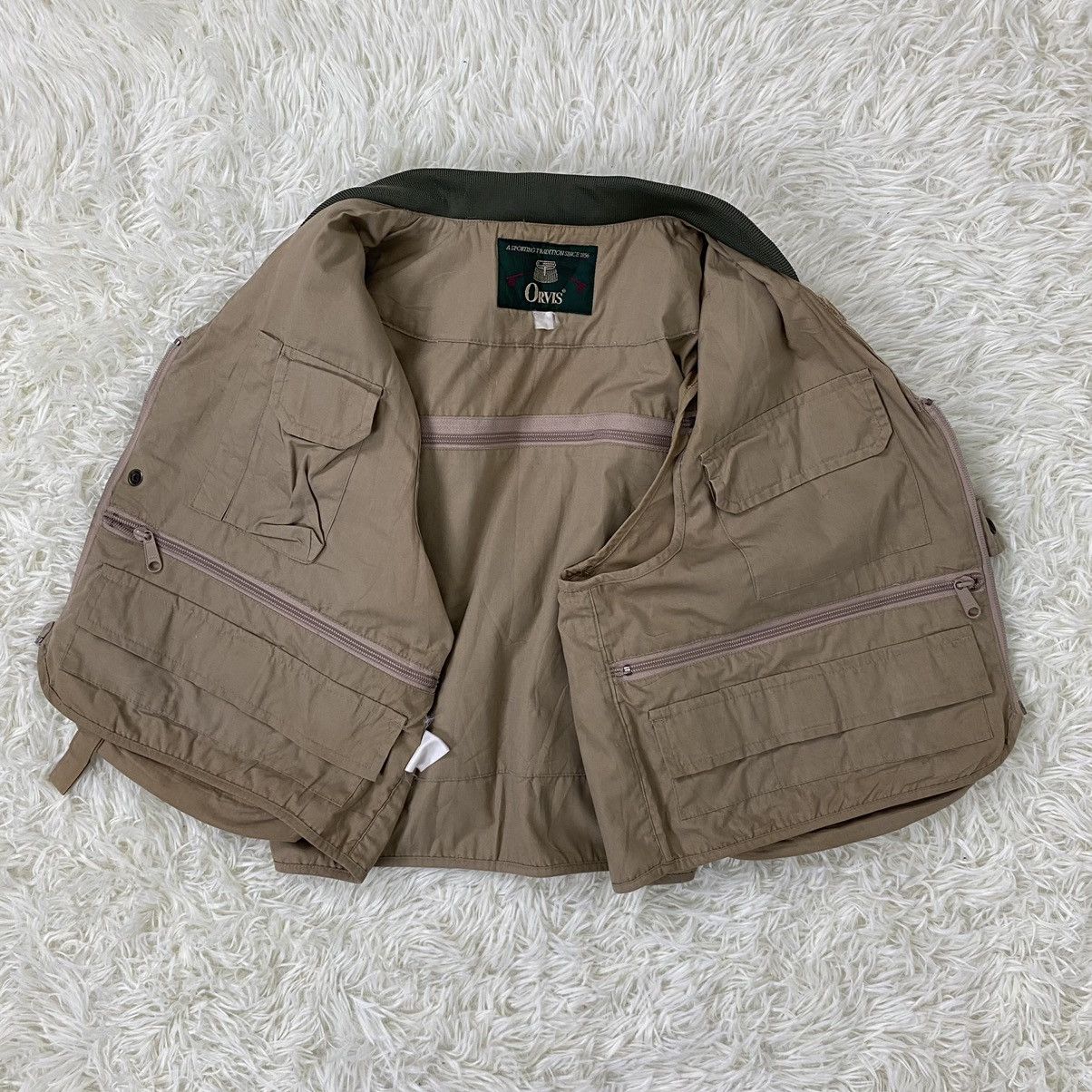 Japanese Brand NICE DESIGN ORVIS MULTI POCKET SURVIVAL VEST Size US L / EU 52-54 / 3 - 9 Thumbnail