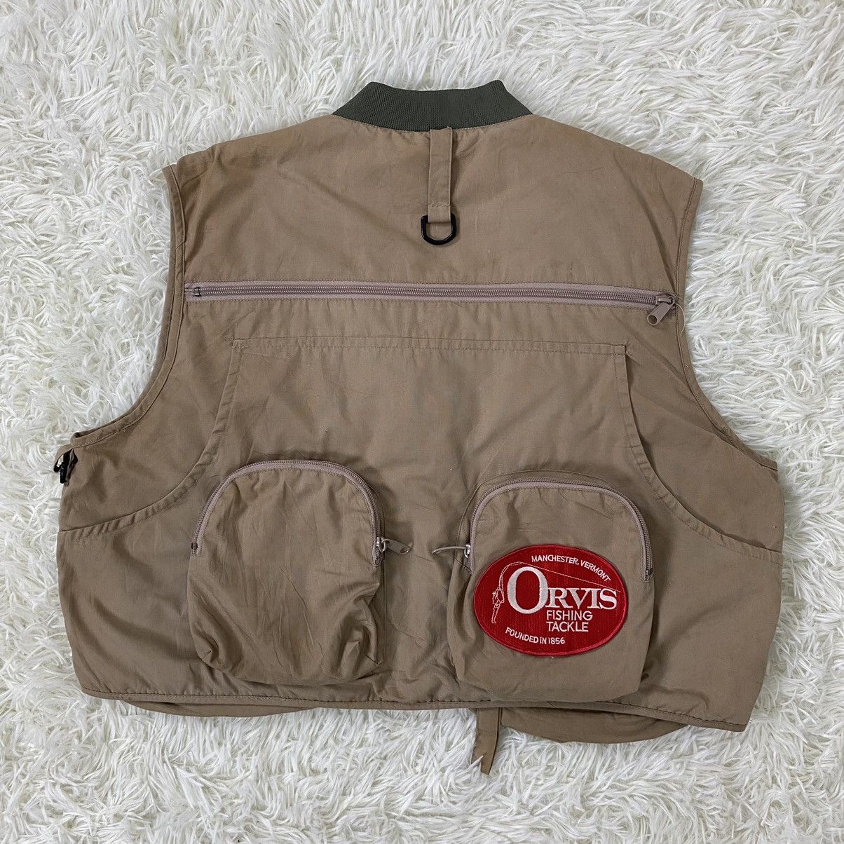 Japanese Brand NICE DESIGN ORVIS MULTI POCKET SURVIVAL VEST Size US L / EU 52-54 / 3 - 2 Thumbnail