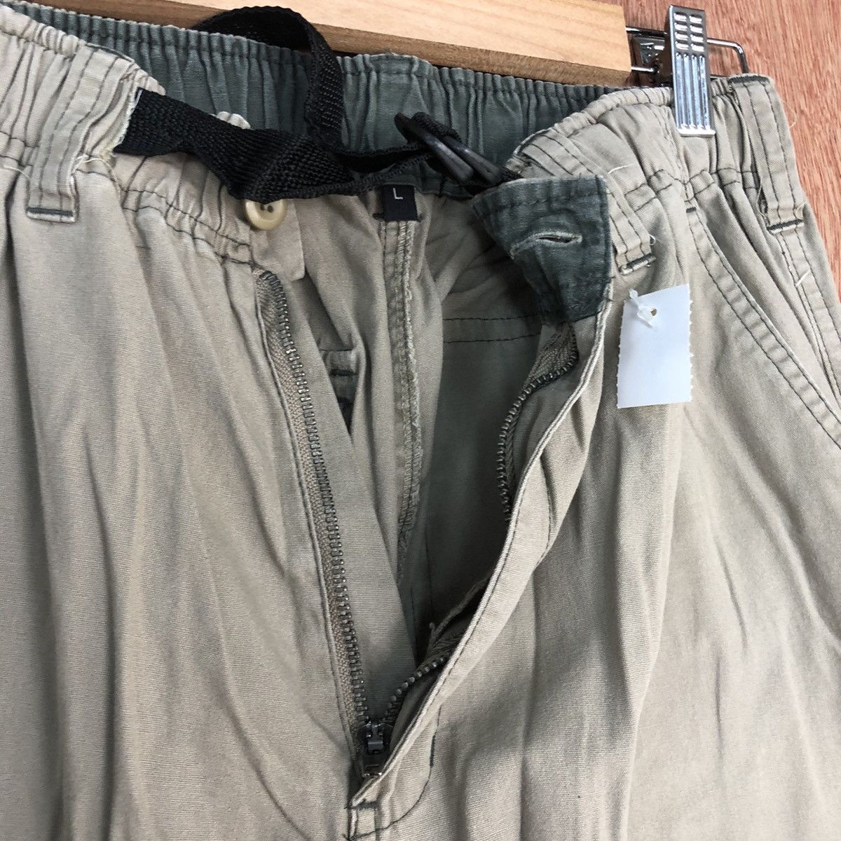 Japanese Brand Japan Brown Multipocket Cargo Pants #2335 Size US 31 - 8 Thumbnail