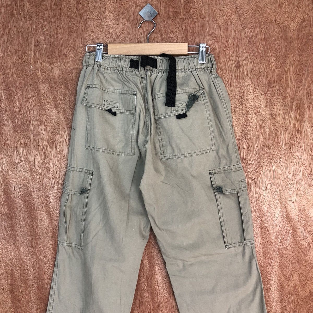 Japanese Brand Japan Brown Multipocket Cargo Pants #2335 Size US 31 - 10 Thumbnail