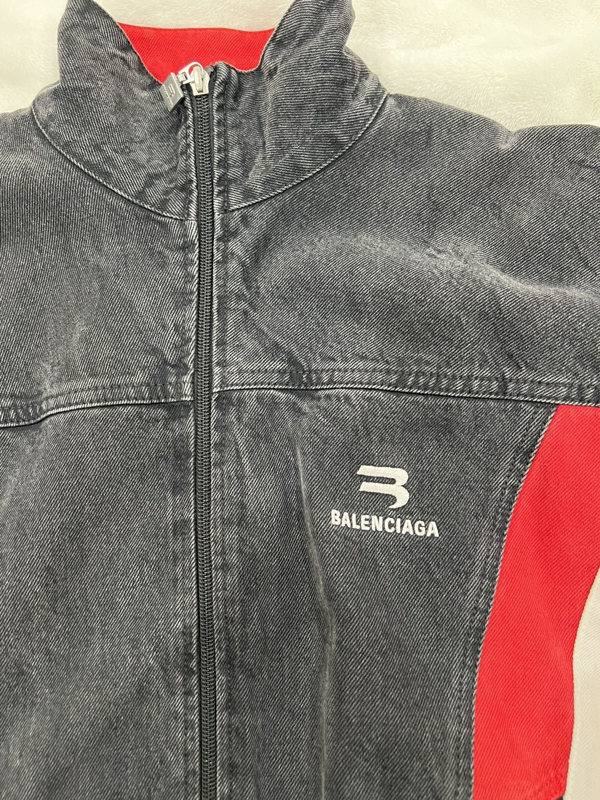 ジャケット・アウター BALENCIAGA DENIM TRACK JACKET Balenciaga denim track jacket : r/DesignerReps