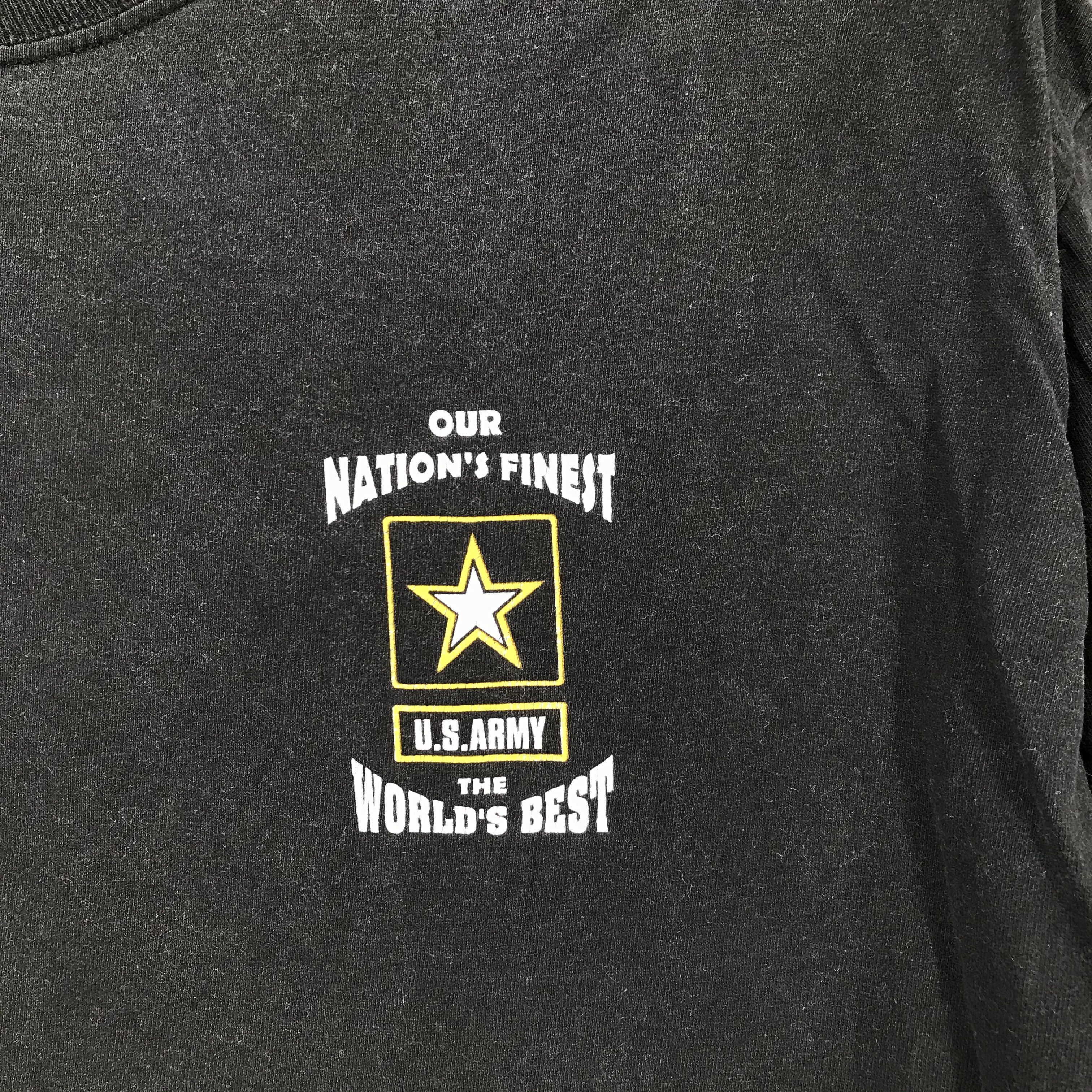 Hanes U.S Army Skulls Dragon Big Logo Tee #2111-79 Size US L / EU 52-54 / 3 - 5 Thumbnail