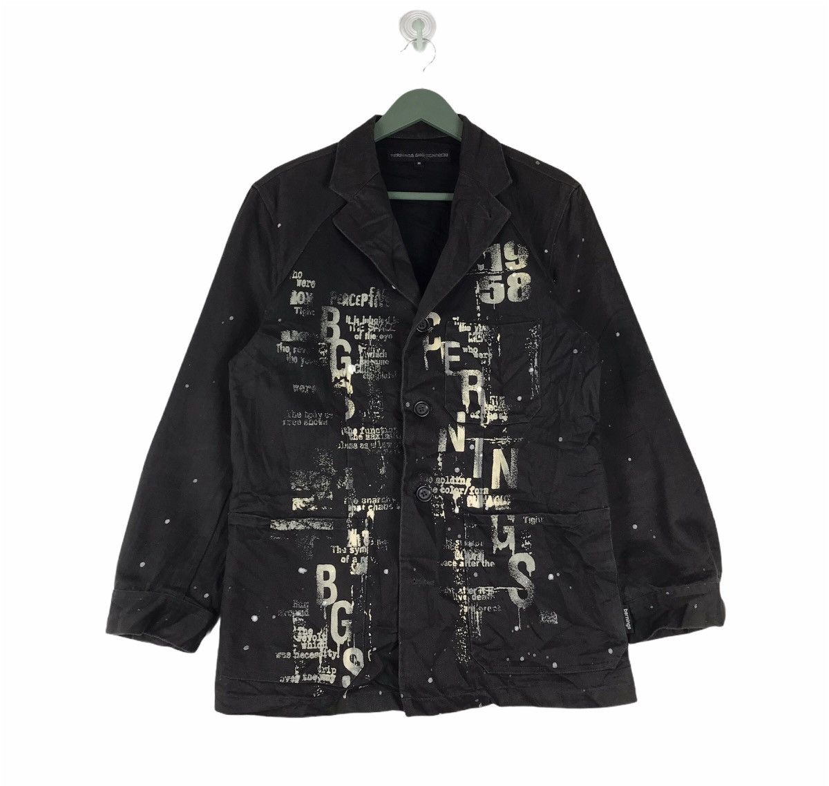 Japanese Brand × Seditionaries Berning Sho japan punk inspired jacket paint dot design Size US M / EU 48-50 / 2 - 1 Thumbnail