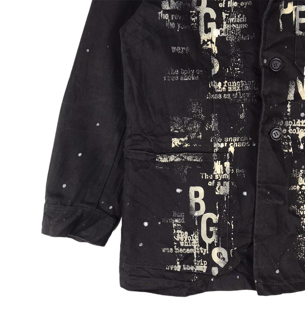 Japanese Brand × Seditionaries Berning Sho japan punk inspired jacket paint dot design Size US M / EU 48-50 / 2 - 3 Thumbnail