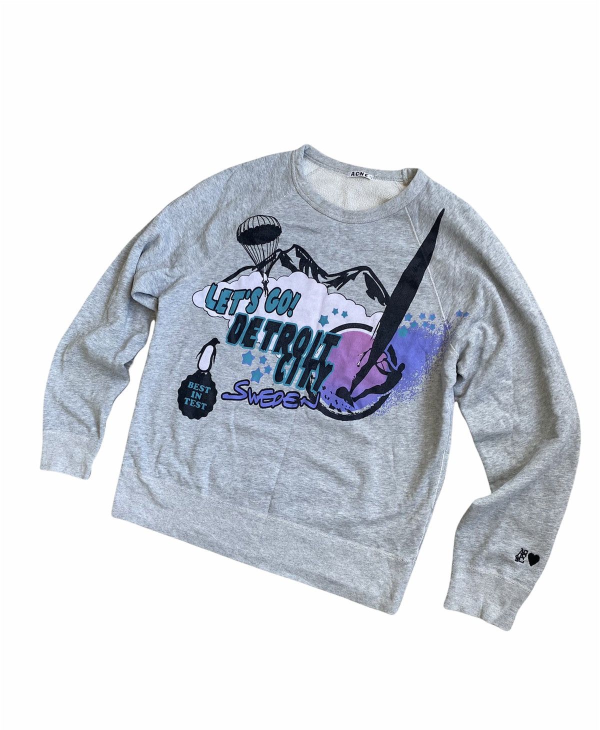 Acne Studios College Print | Grailed