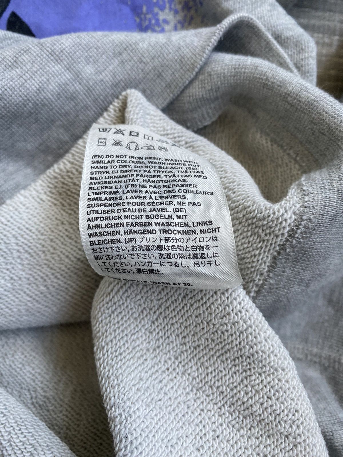 Acne Studios 🔥Acne Studios College Detroit Sweatshirt/Acne Studios Print Size US XL / EU 56 / 4 - 17 Thumbnail