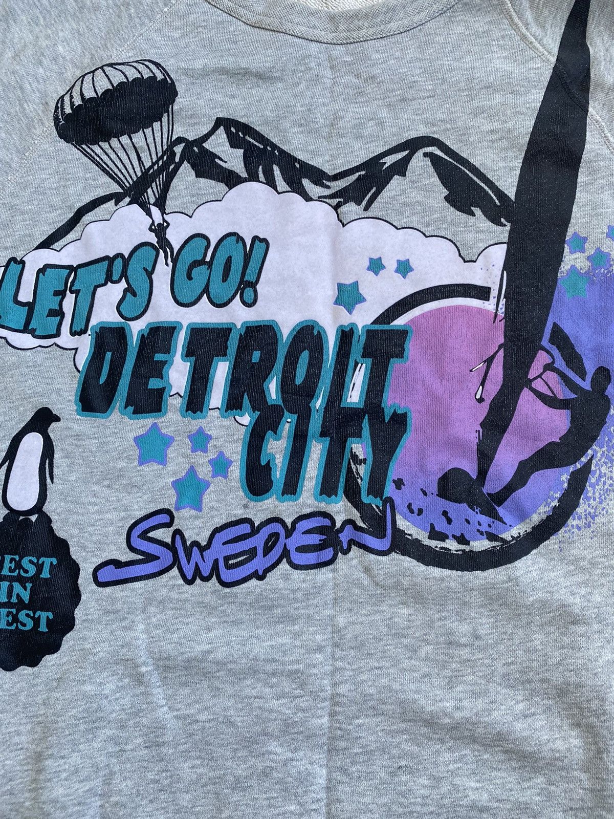 Acne Studios 🔥Acne Studios College Detroit Sweatshirt/Acne Studios Print Size US XL / EU 56 / 4 - 4 Thumbnail
