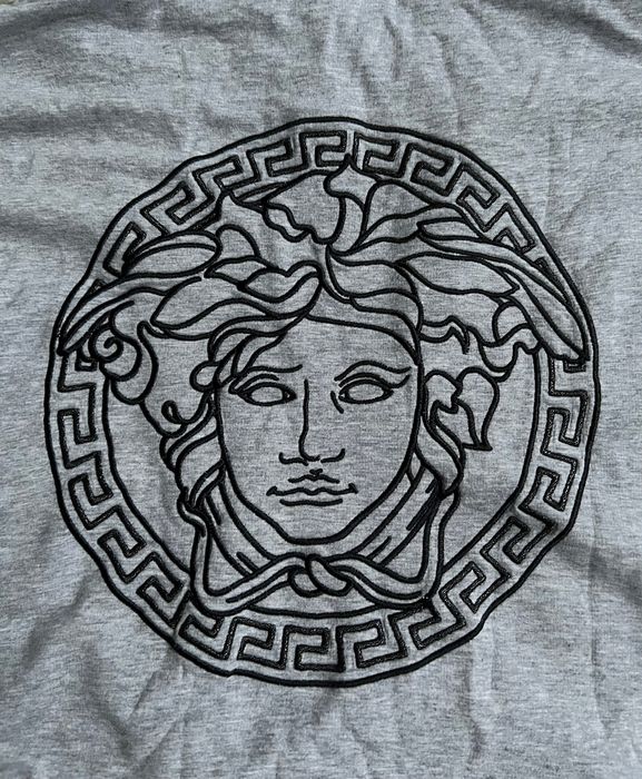 Versace 🔥Versace Medusa Big Logo Hoodie/Versace Medusa Zip Hoodie | Grailed