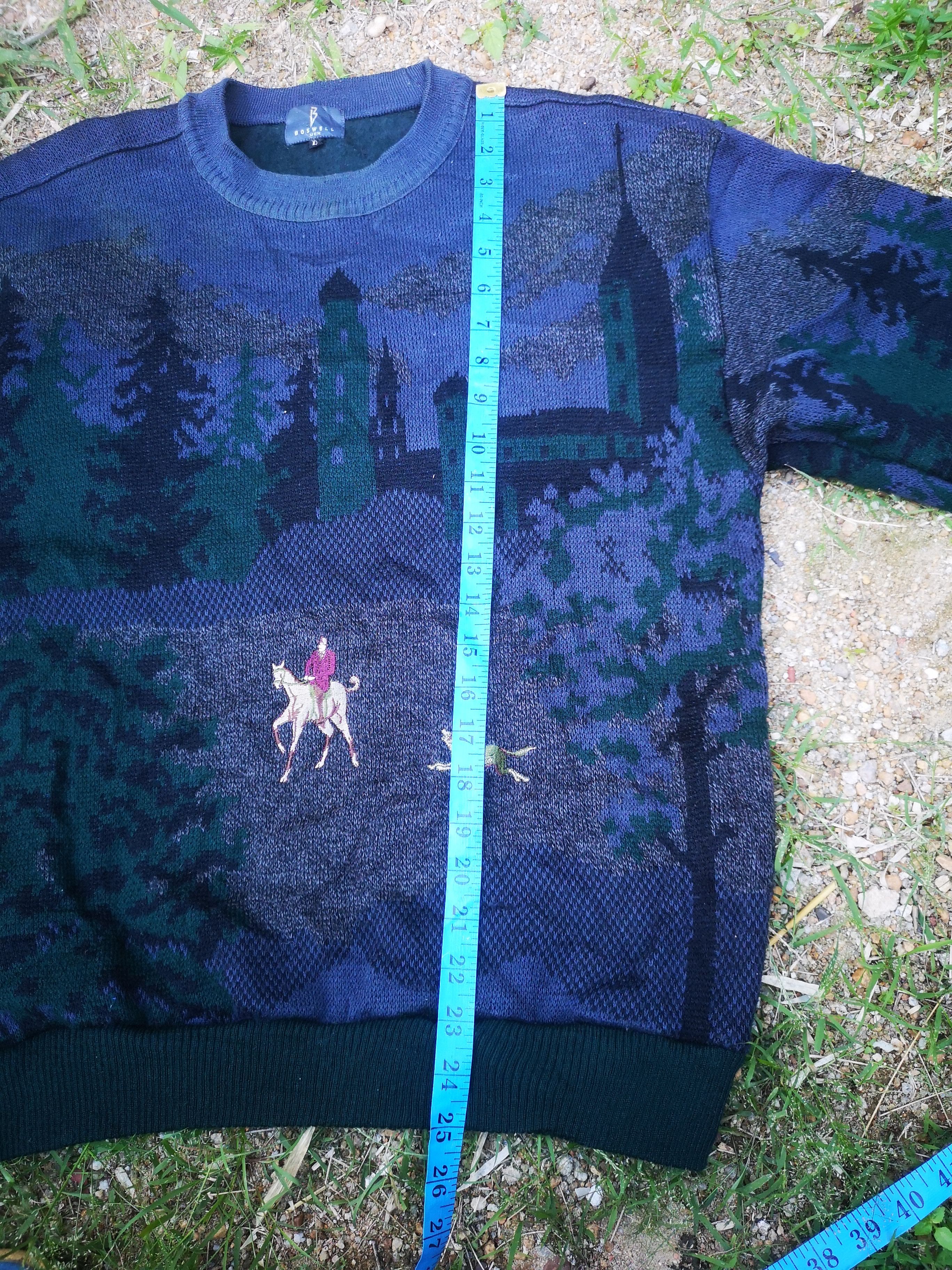 Designer Vintage Boswell knitting sweatshirt Size US L / EU 52-54 / 3 - 14 Thumbnail