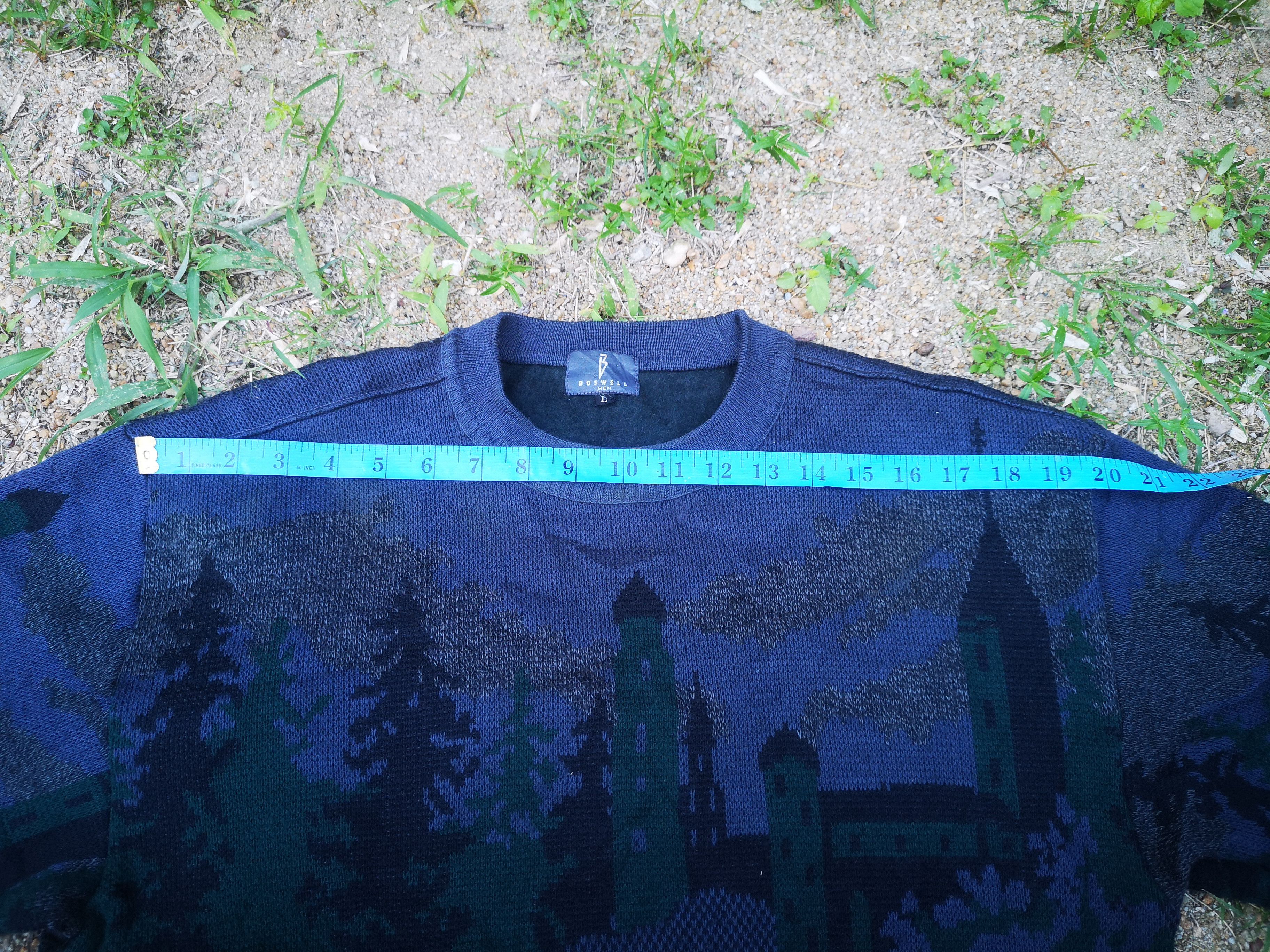 Designer Vintage Boswell knitting sweatshirt Size US L / EU 52-54 / 3 - 12 Thumbnail