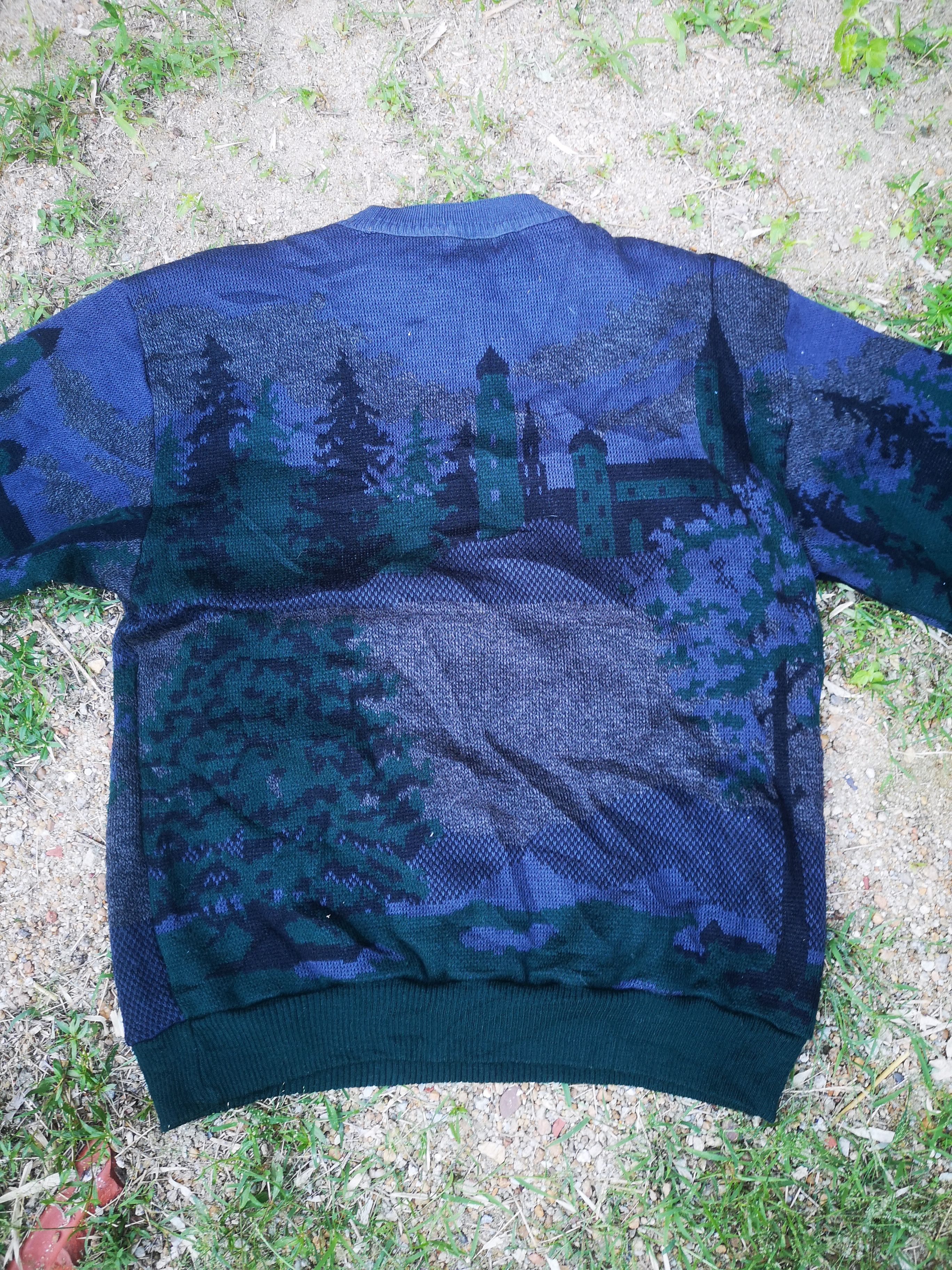 Designer Vintage Boswell knitting sweatshirt Size US L / EU 52-54 / 3 - 6 Thumbnail