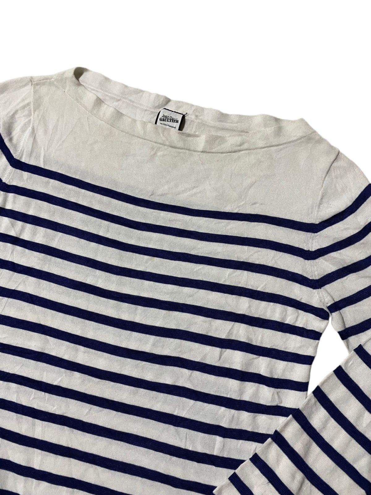 Jean Paul Gaultier 💥Jean Paul Gaultier Stripe Shirt Size S / US 4 / IT 40 - 4 Thumbnail
