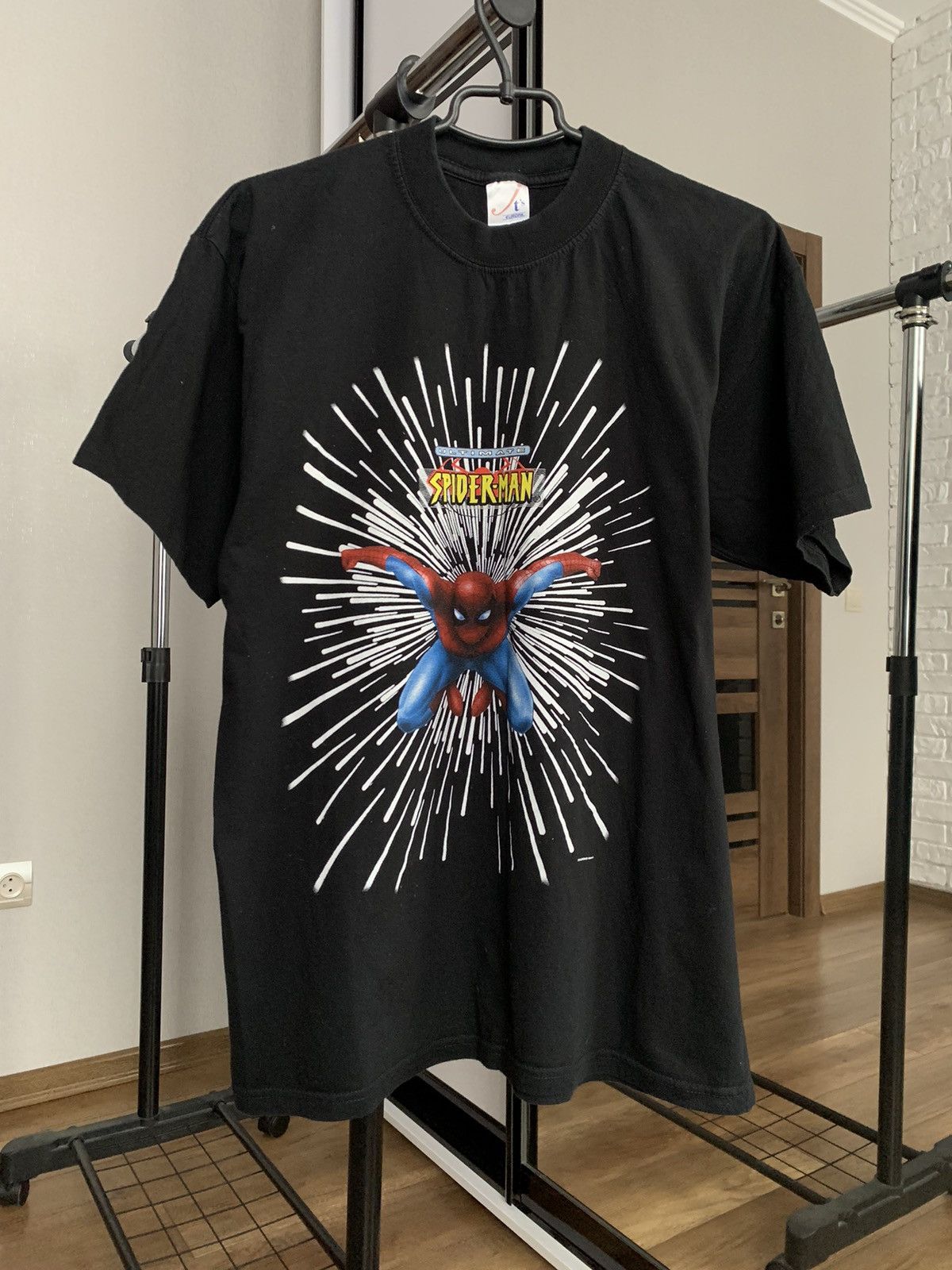 Marvel Comics 2002 Spider Man Ultimate T-Shirt Vintage Logo Size US L / EU 52-54 / 3 - 1 Thumbnail