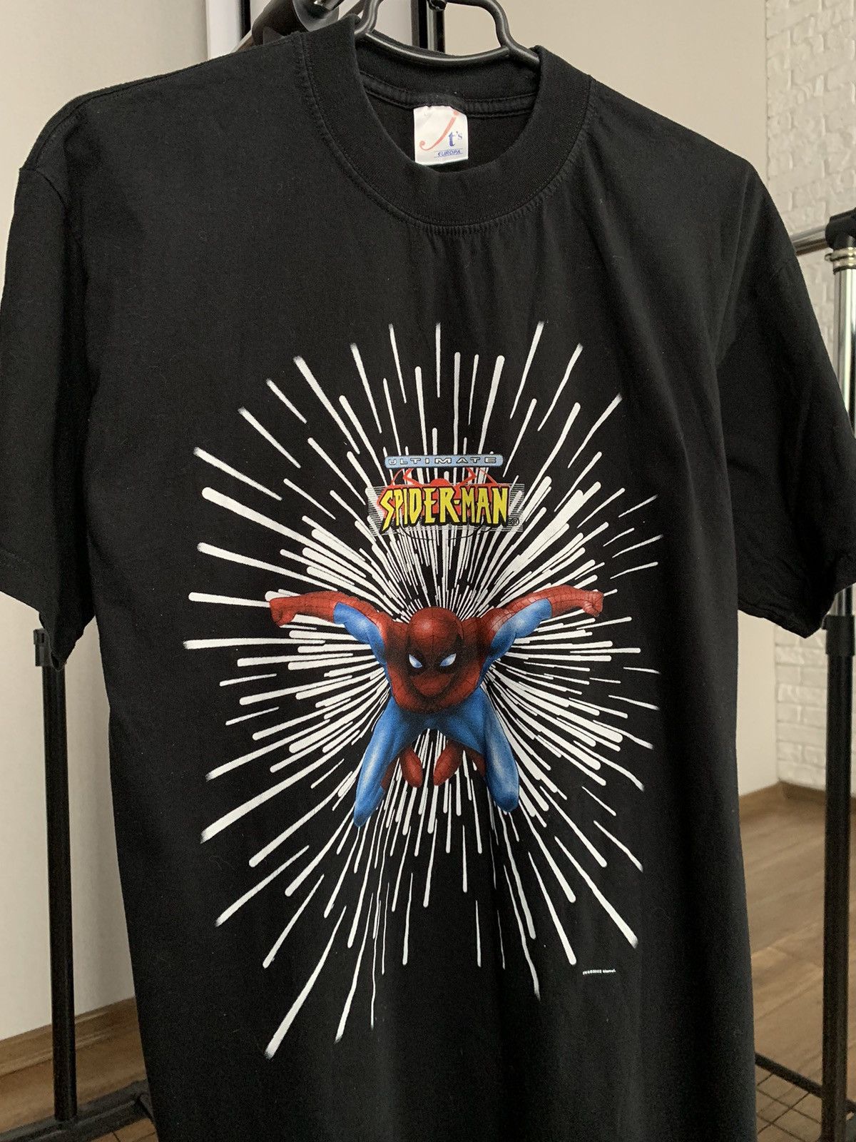 Marvel Comics 2002 Spider Man Ultimate T-Shirt Vintage Logo Size US L / EU 52-54 / 3 - 2 Thumbnail