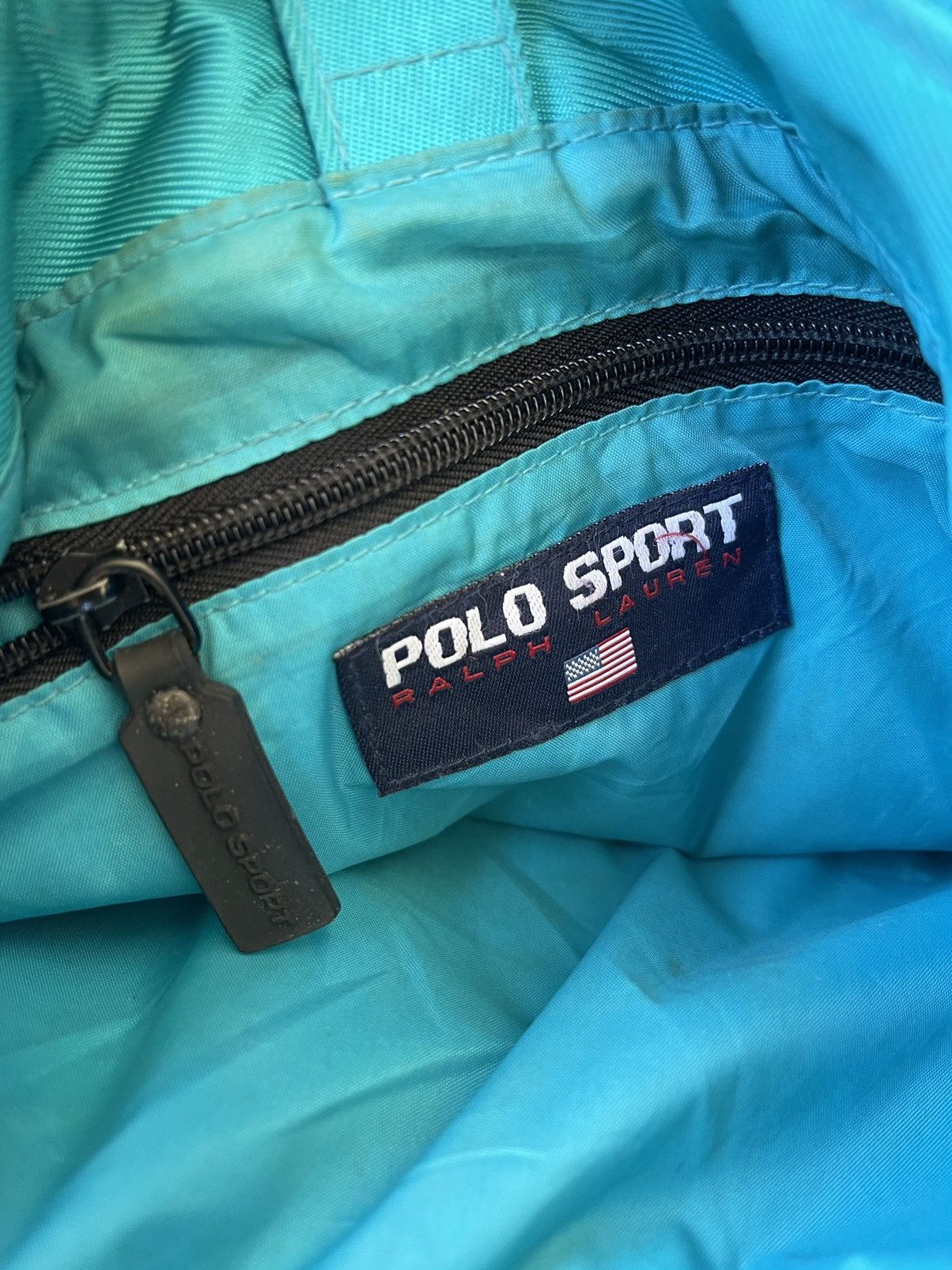 Polo Ralph Lauren × Ralph Lauren × Vintage Vintage Polo Ralph Lauren Sport Messenger bag Size ONE SIZE - 8 Thumbnail