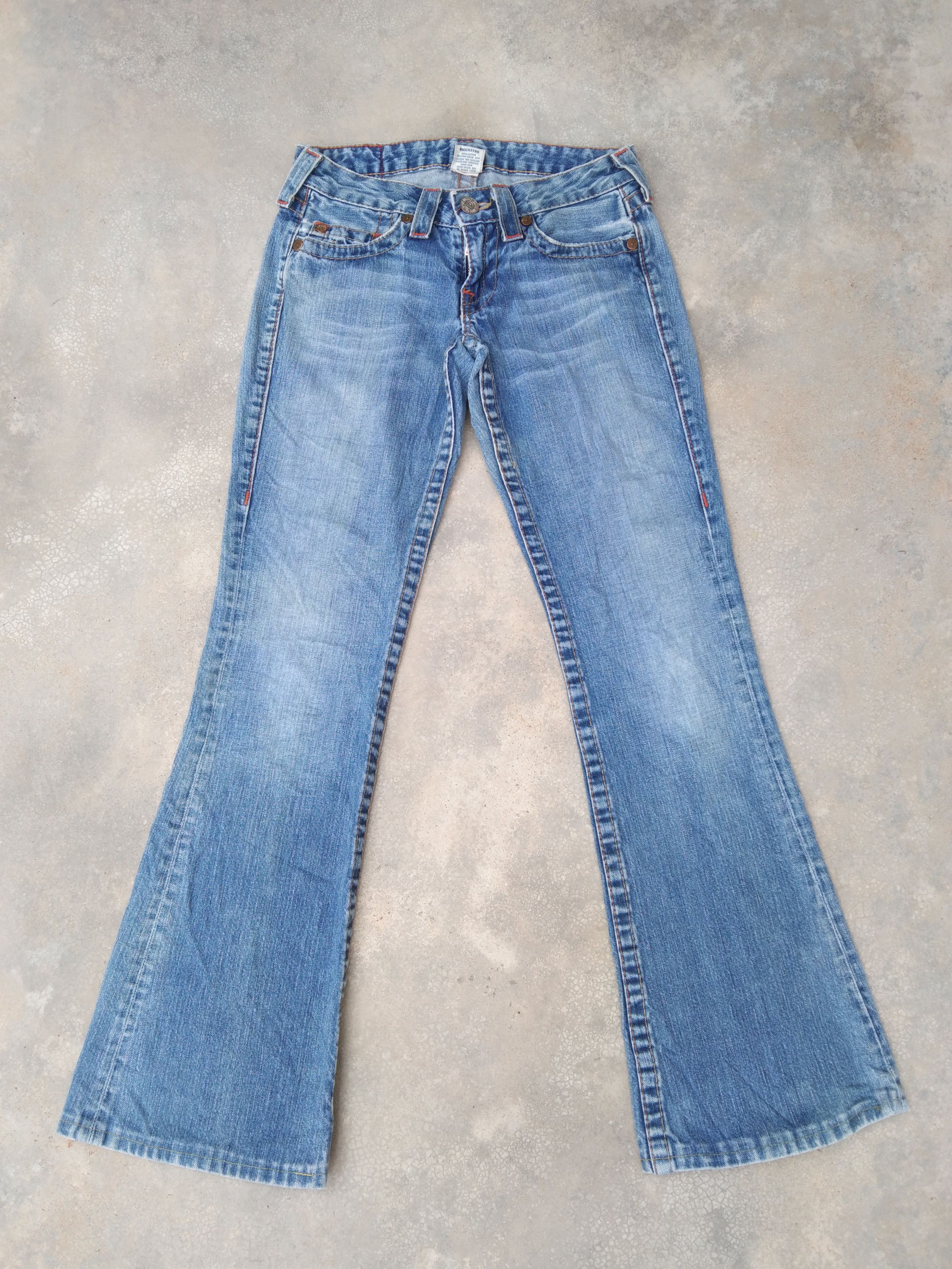 True Religion Vintage True Religion Flared Jeans Made In USA 26x30 Size US 26 / EU 42 - 2 Thumbnail