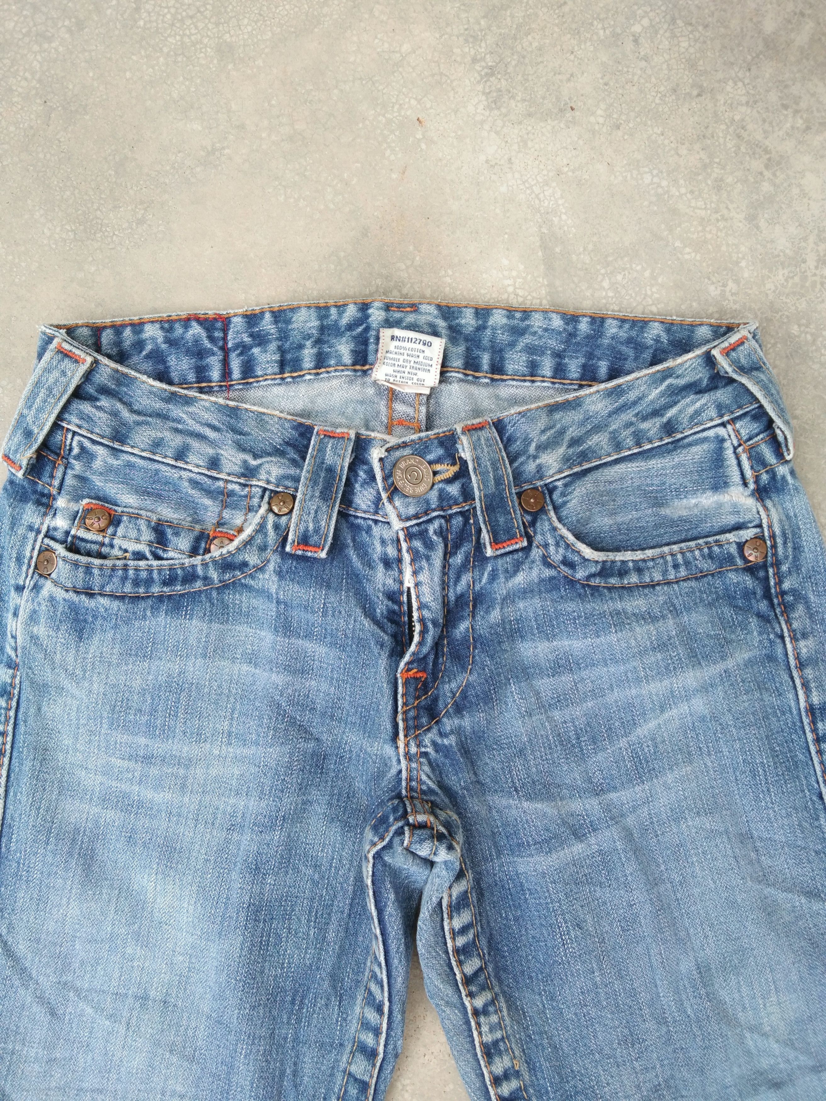 True Religion Vintage True Religion Flared Jeans Made In USA 26x30 Size US 26 / EU 42 - 3 Thumbnail