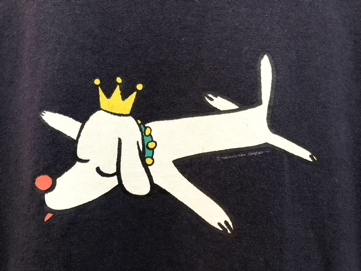 MoMA × Vintage RARE LATE 90s 🔥 DOPE YOSHITOMO NARA PUP KING POP ART TEE Size US L / EU 52-54 / 3 - 6 Thumbnail