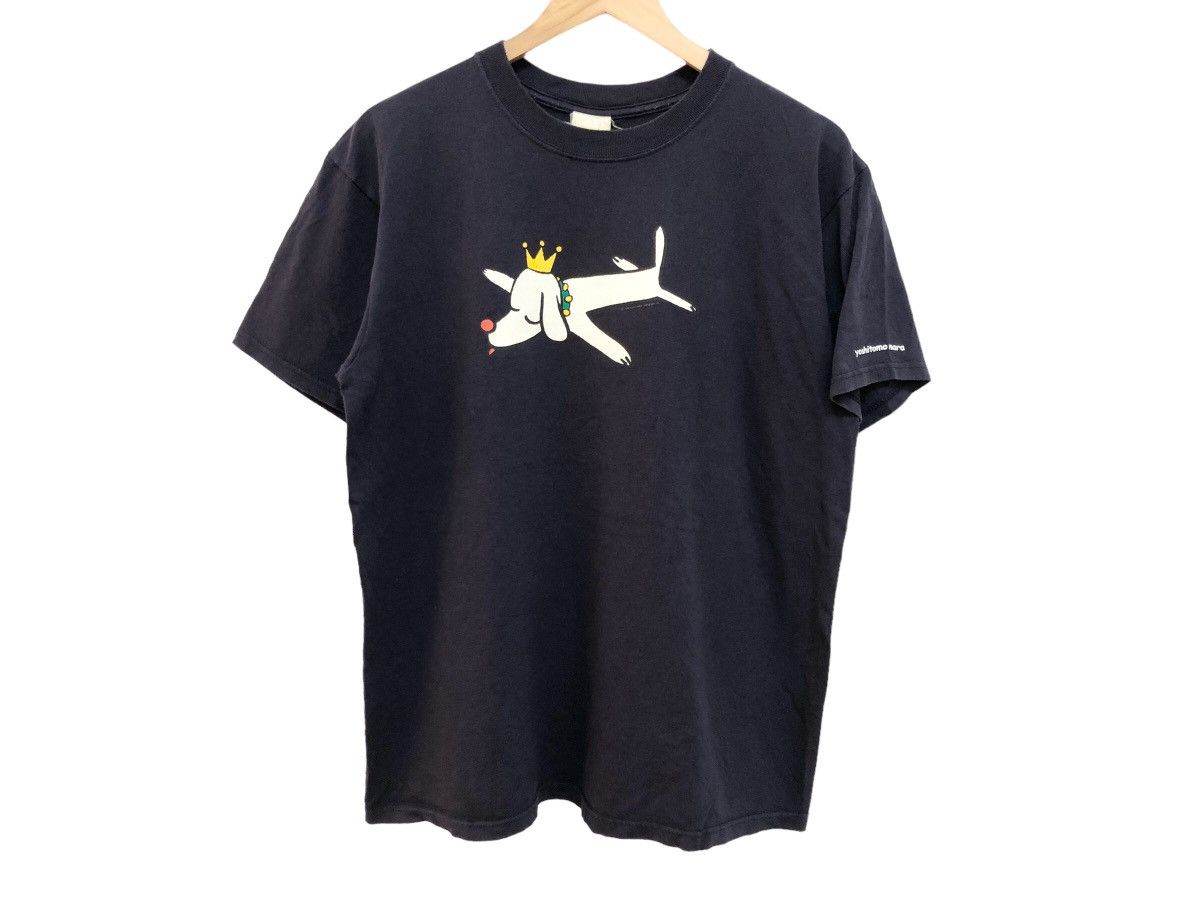 MoMA × Vintage RARE LATE 90s 🔥 DOPE YOSHITOMO NARA PUP KING POP ART TEE Size US L / EU 52-54 / 3 - 1 Thumbnail