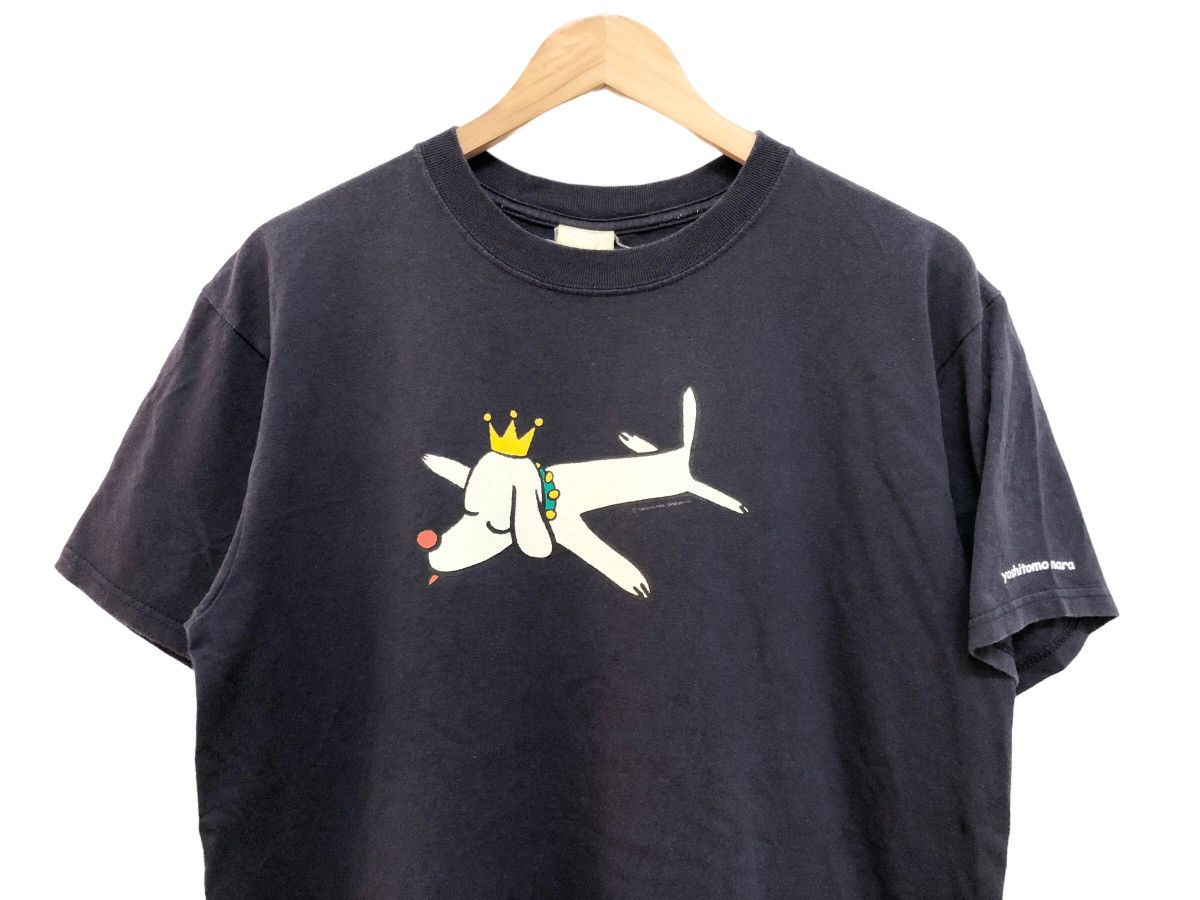 MoMA × Vintage RARE LATE 90s 🔥 DOPE YOSHITOMO NARA PUP KING POP ART TEE Size US L / EU 52-54 / 3 - 3 Thumbnail