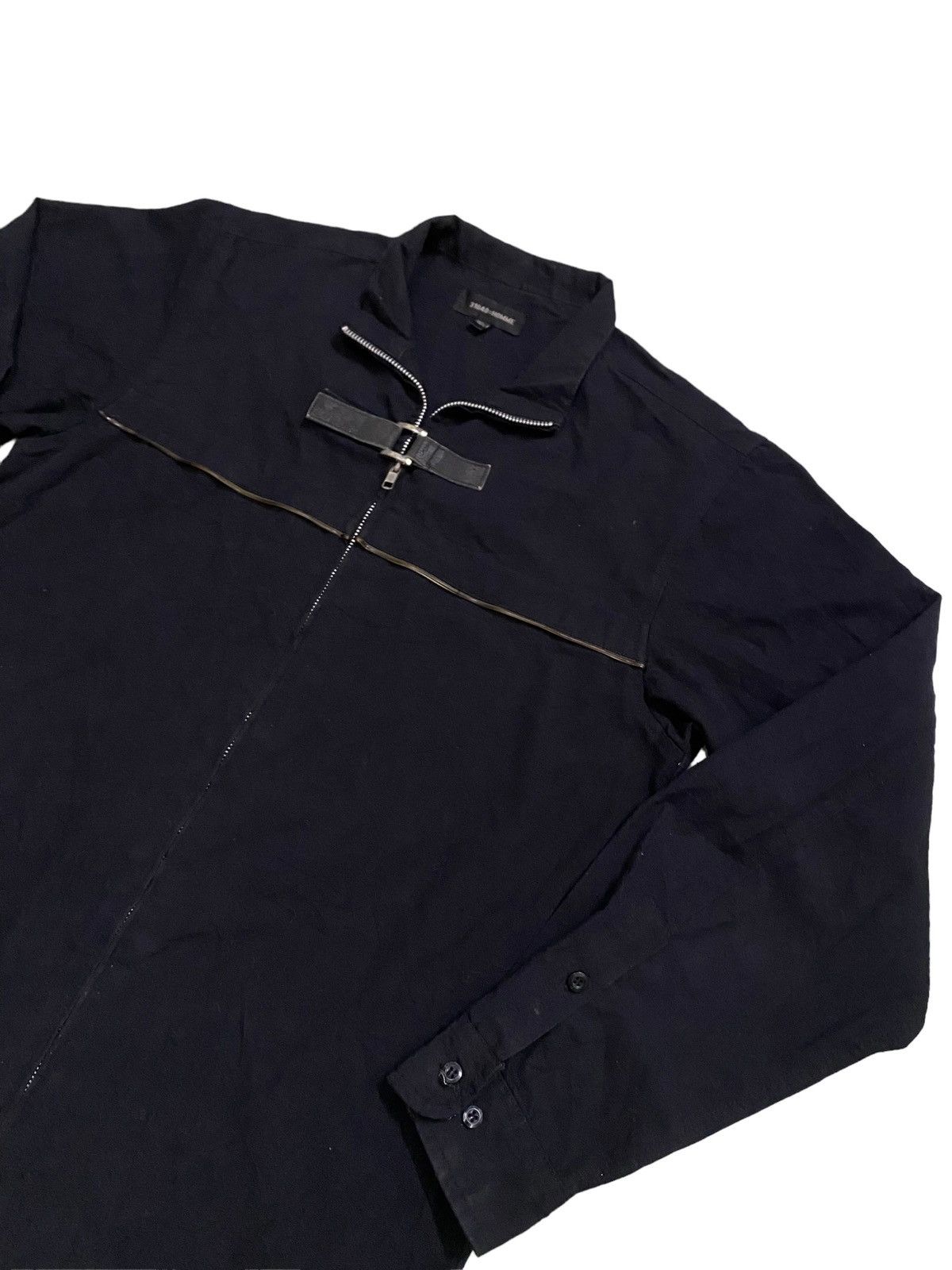 semanticdesign 💥Vintage Japanese 31040= Homme Zipper Shirt Size US M / EU 48-50 / 2 - 4 Thumbnail