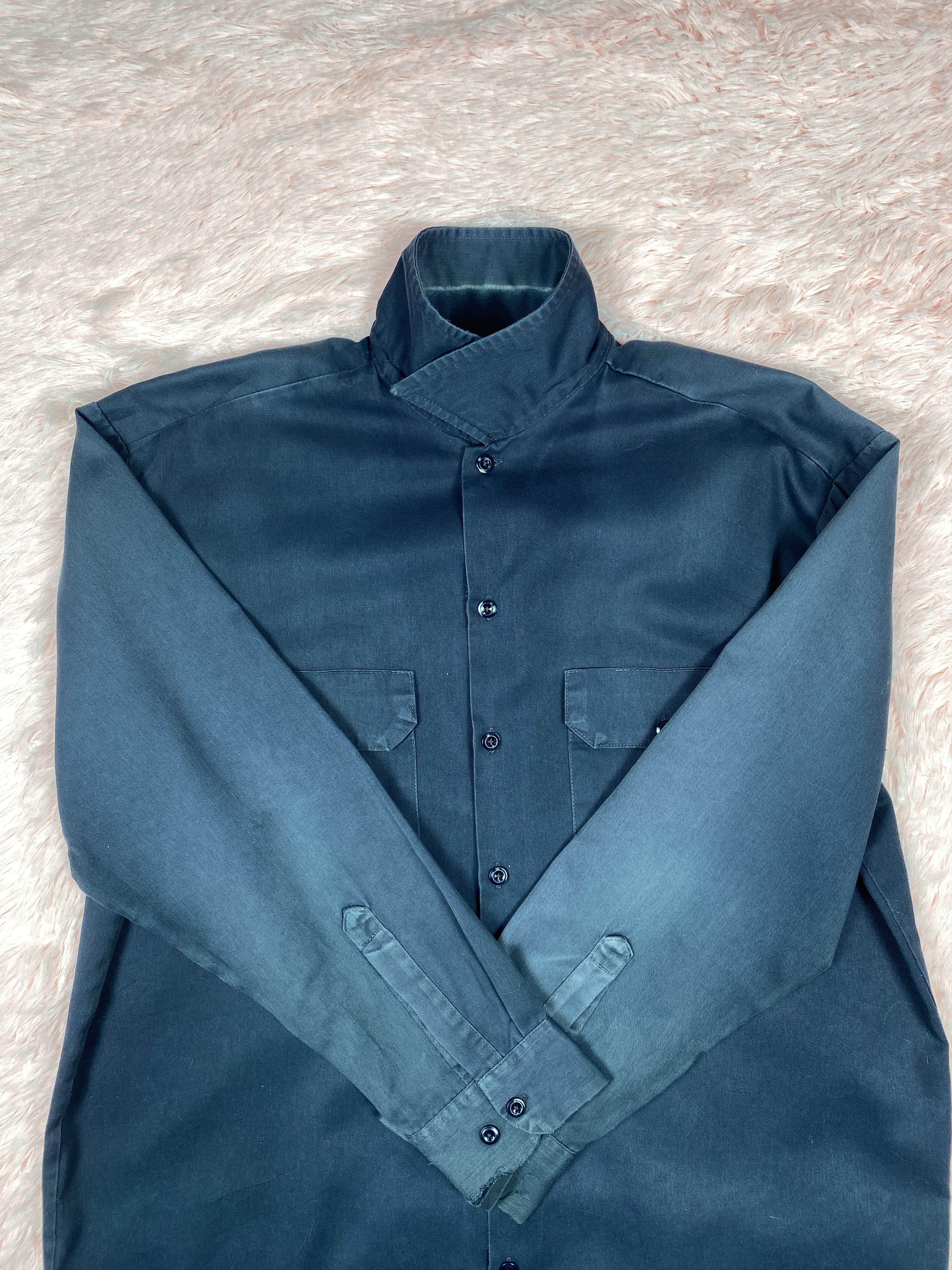 Dickies × Vintage Vintage Dickies Long Sleeve Worker Shirt J1611 Size US M / EU 48-50 / 2 - 3 Thumbnail
