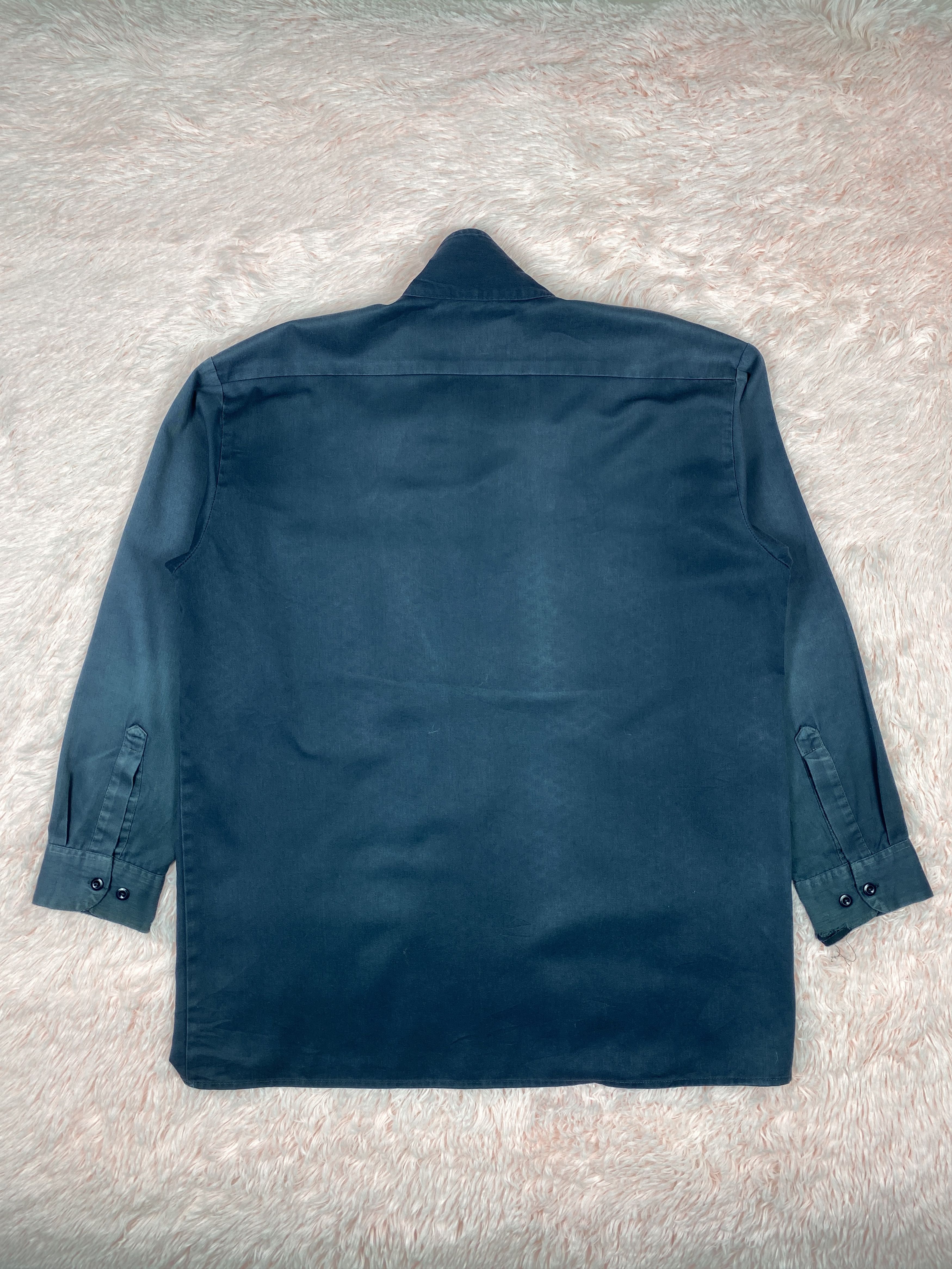 Dickies × Vintage Vintage Dickies Long Sleeve Worker Shirt J1611 Size US M / EU 48-50 / 2 - 5 Thumbnail