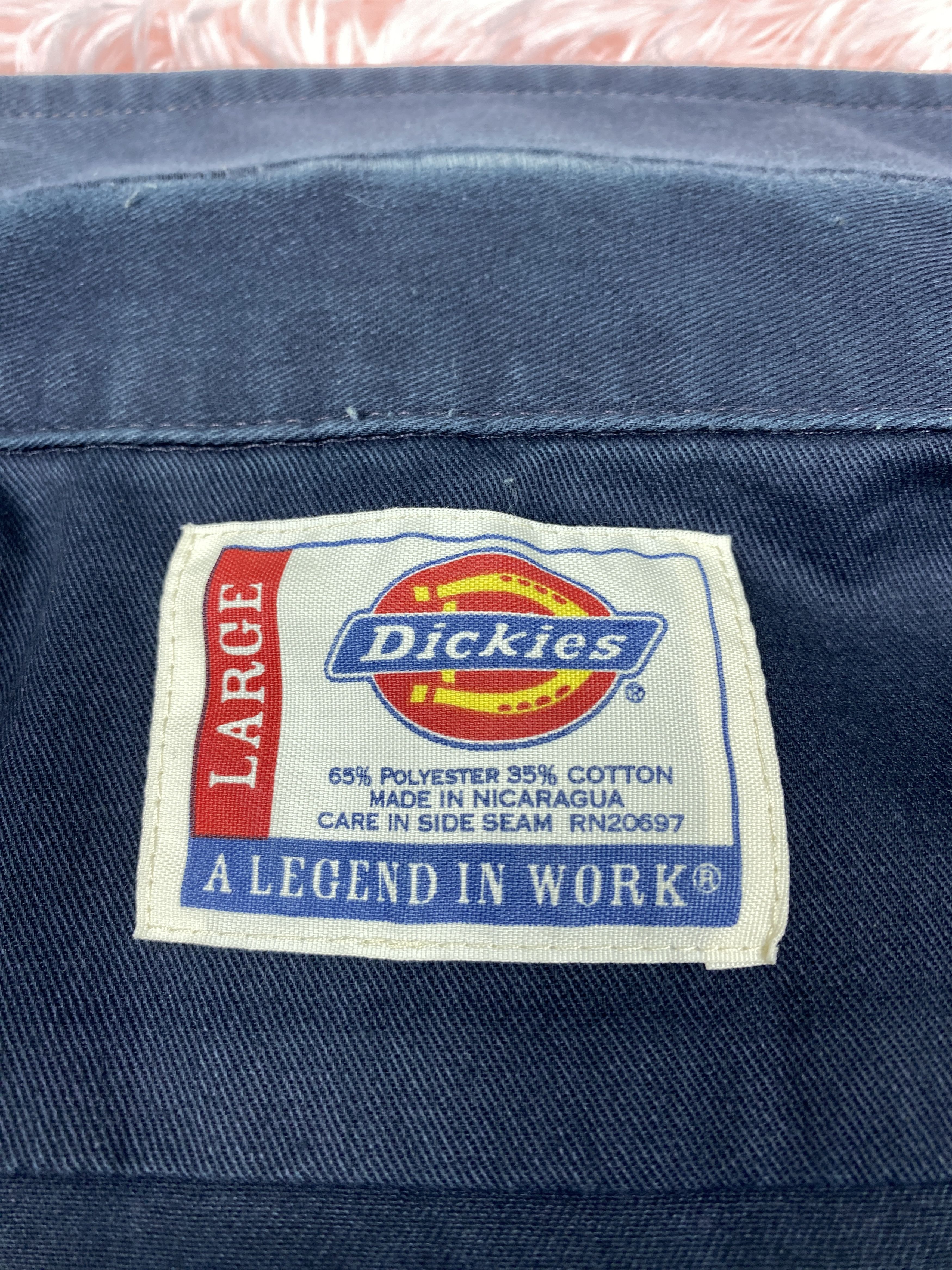 Dickies × Vintage Vintage Dickies Long Sleeve Worker Shirt J1611 Size US M / EU 48-50 / 2 - 7 Thumbnail