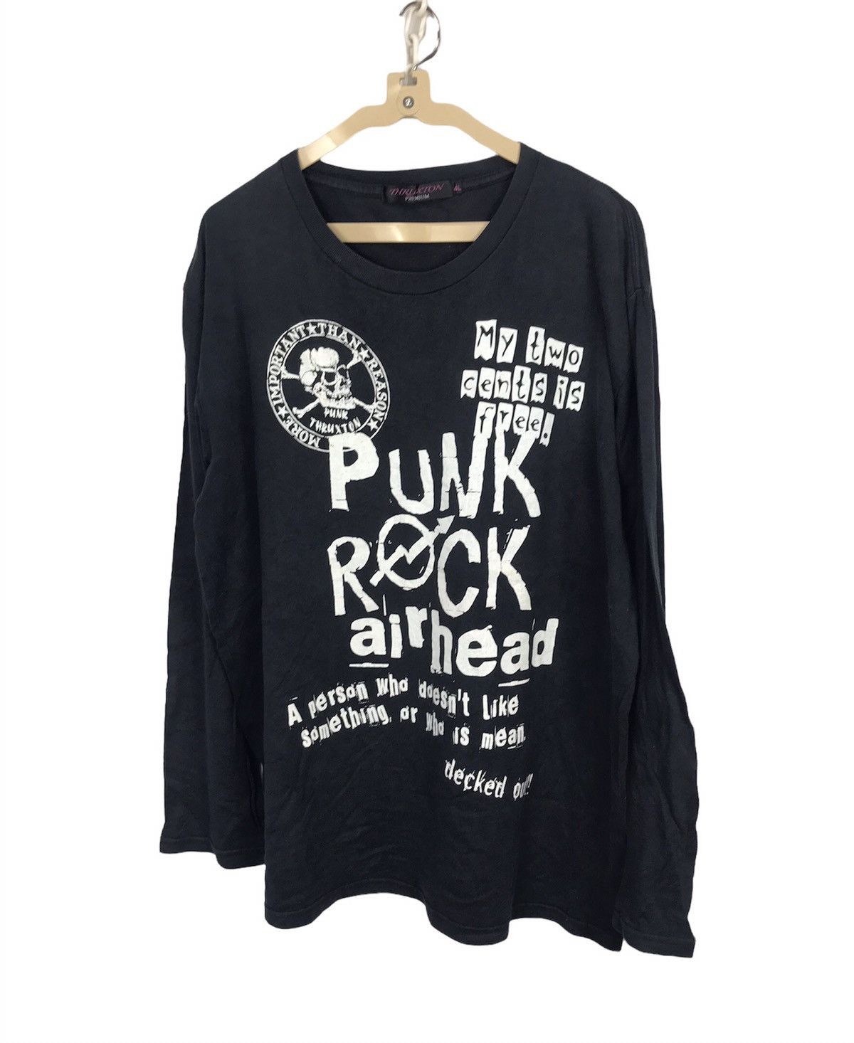 Japanese Brand × Seditionaries Punk rock airhead printed long sleeve tshirt by thruxton Size US L / EU 52-54 / 3 - 1 Thumbnail