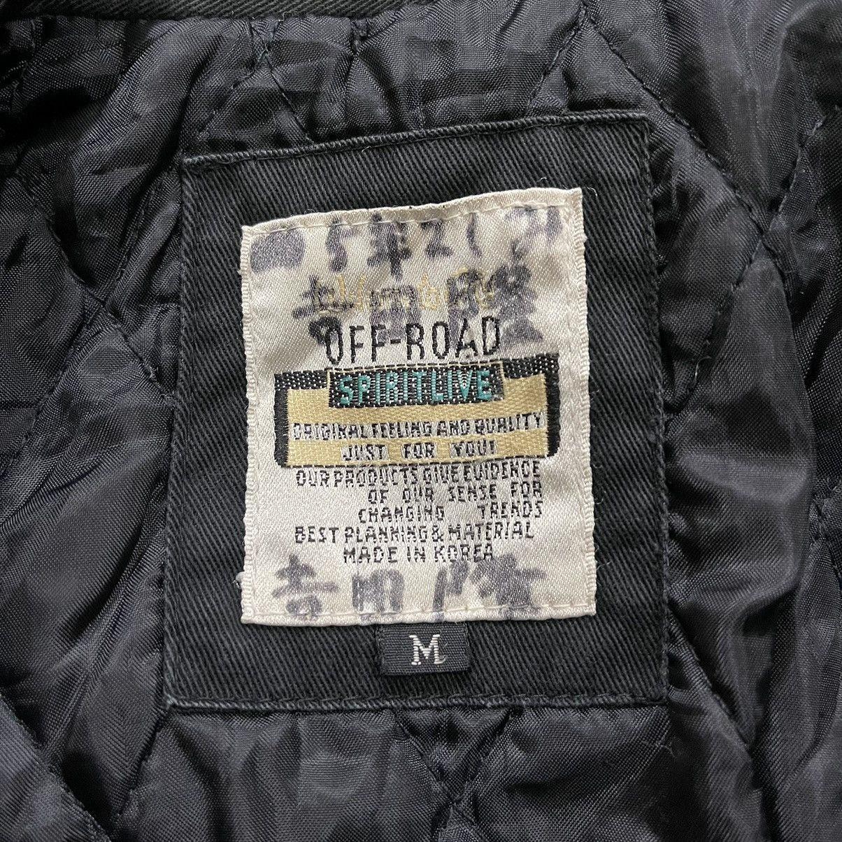 Japanese Brand Vintage OFF-ROAD bomber jacket cotton Size US L / EU 52-54 / 3 - 5 Thumbnail