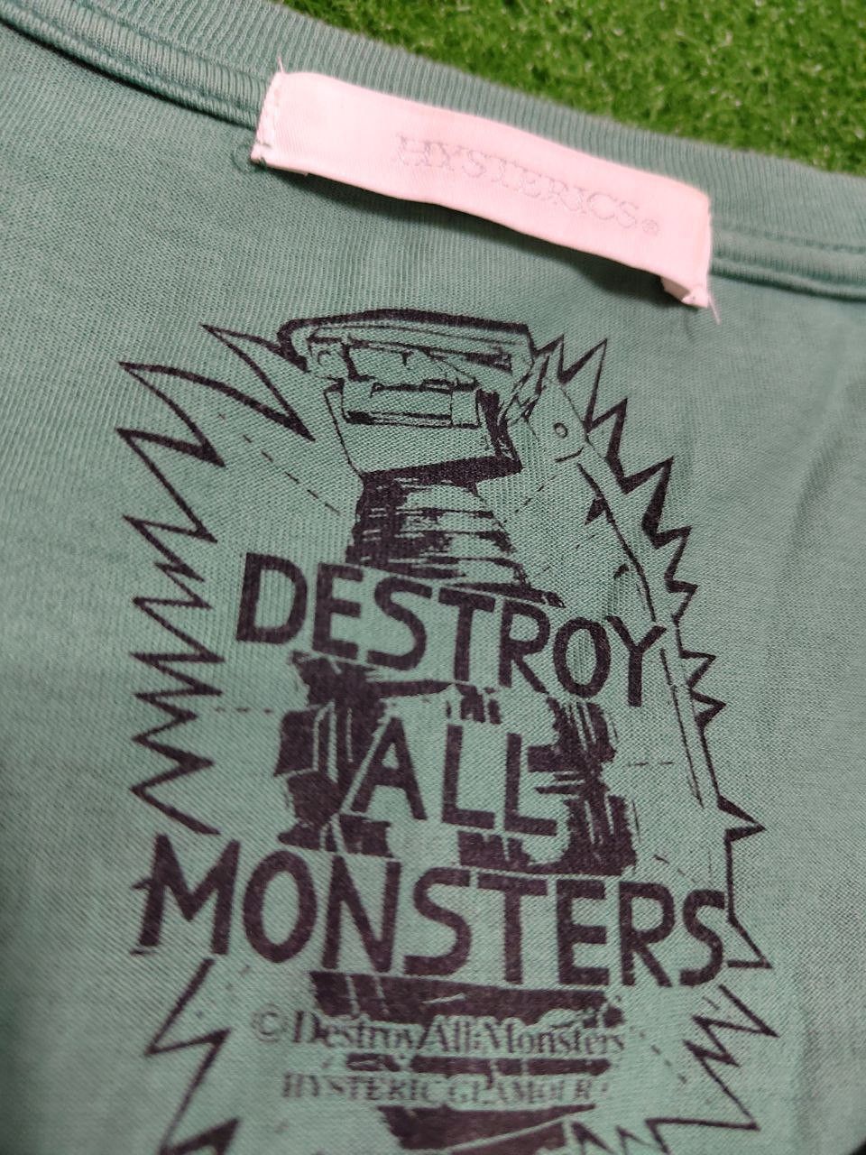 Hysteric Glamour × Japanese Brand × Vintage Hysteric Glamour Destroy All Monster Motor City Size US S / EU 44-46 / 1 - 5 Thumbnail