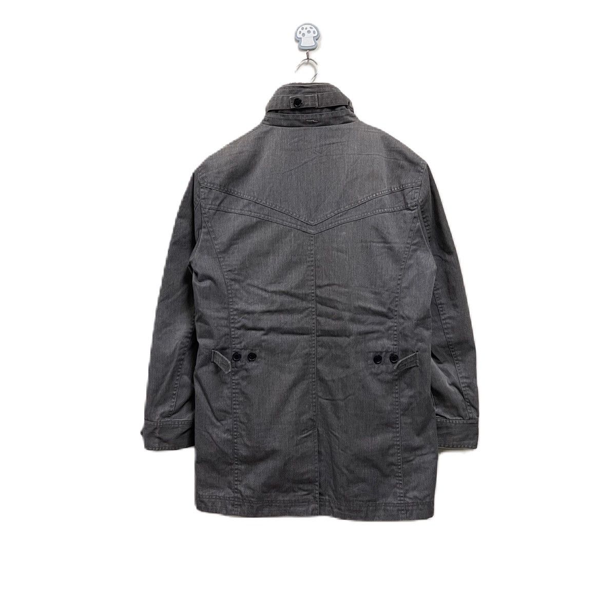 MICHEL KLEIN homme jacket parka denim